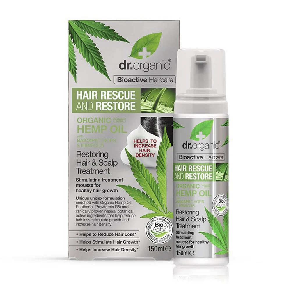 Mousse Reparadora Óleo de Cânhamo 150 ml Mousse Reparadora Óleo de Cânhamo, com ingredientes biológicos