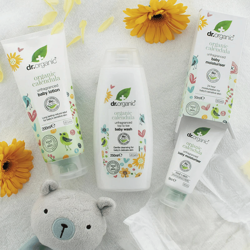 Pack Calêndula para Bebé Bundle para Bebé Calêndula, com ingredientes biológicos, para vegans