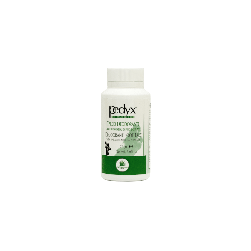 Pedyx Talco para Pés 75 gramas Pedyx Talco para Pés, com ingredientes biológicos