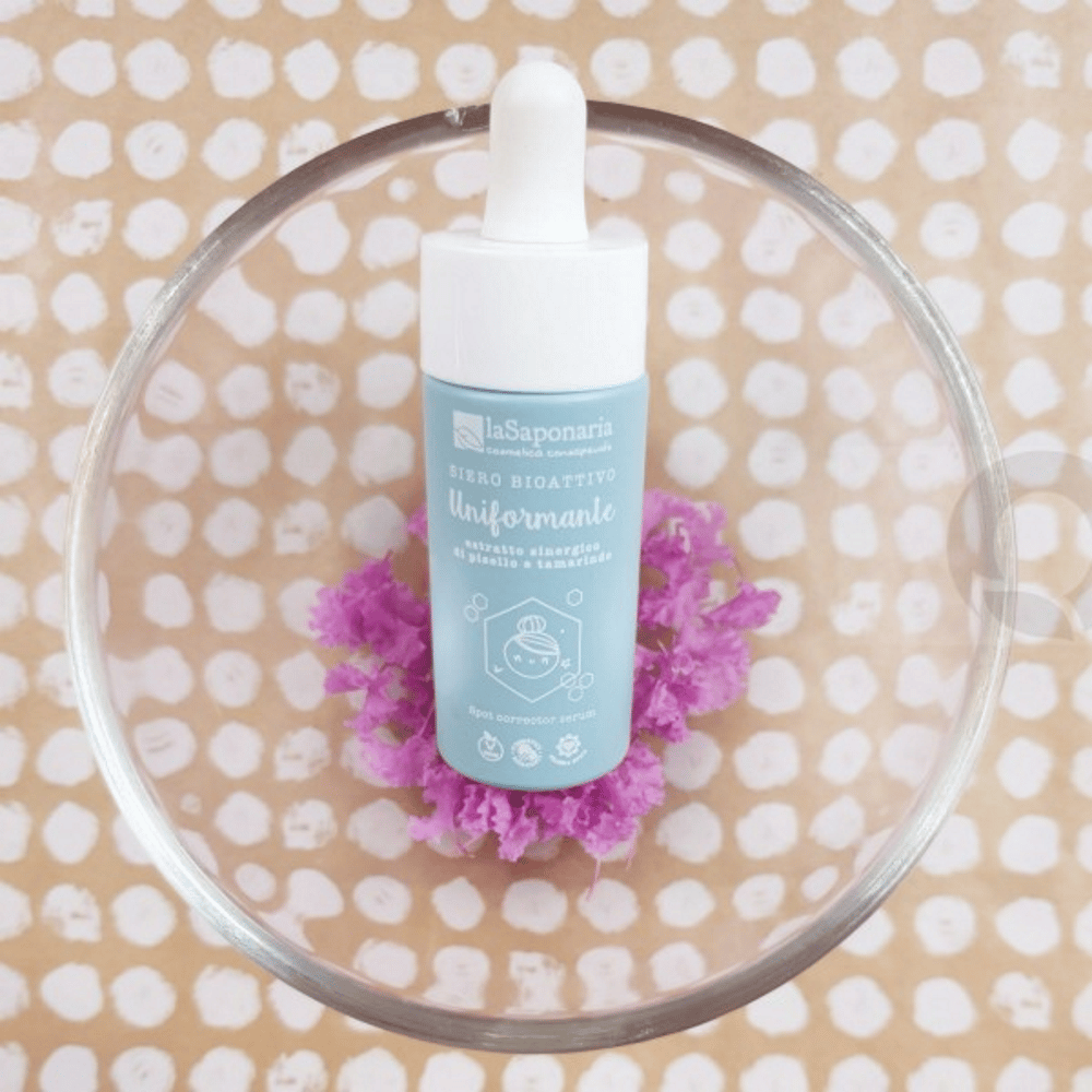 Serum Uniformizante bioactivo (pele com manchas) 15ml La Saponaria Sérum Uniformizante Bioativo, adequado para vegans