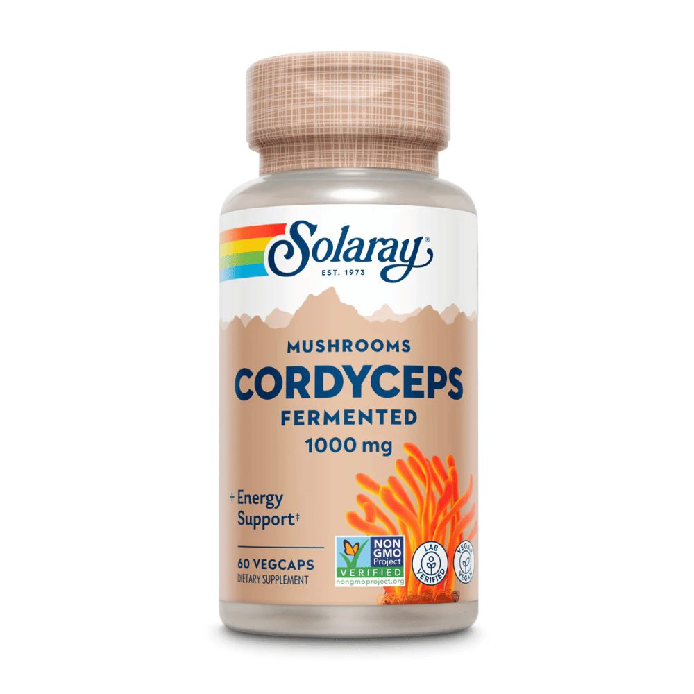 Mushrooms Cordyceps, suplemento alimentar sem glúten, adequado a vegans