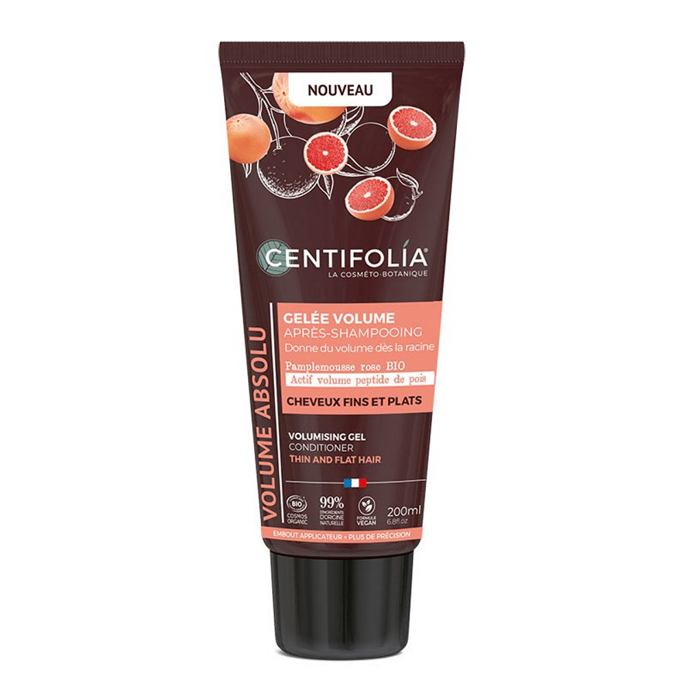 Geleia Volume Condicionador 200ml Centifolia Geleia Volume Condicionador, com ingredientes biológicos, para vegans