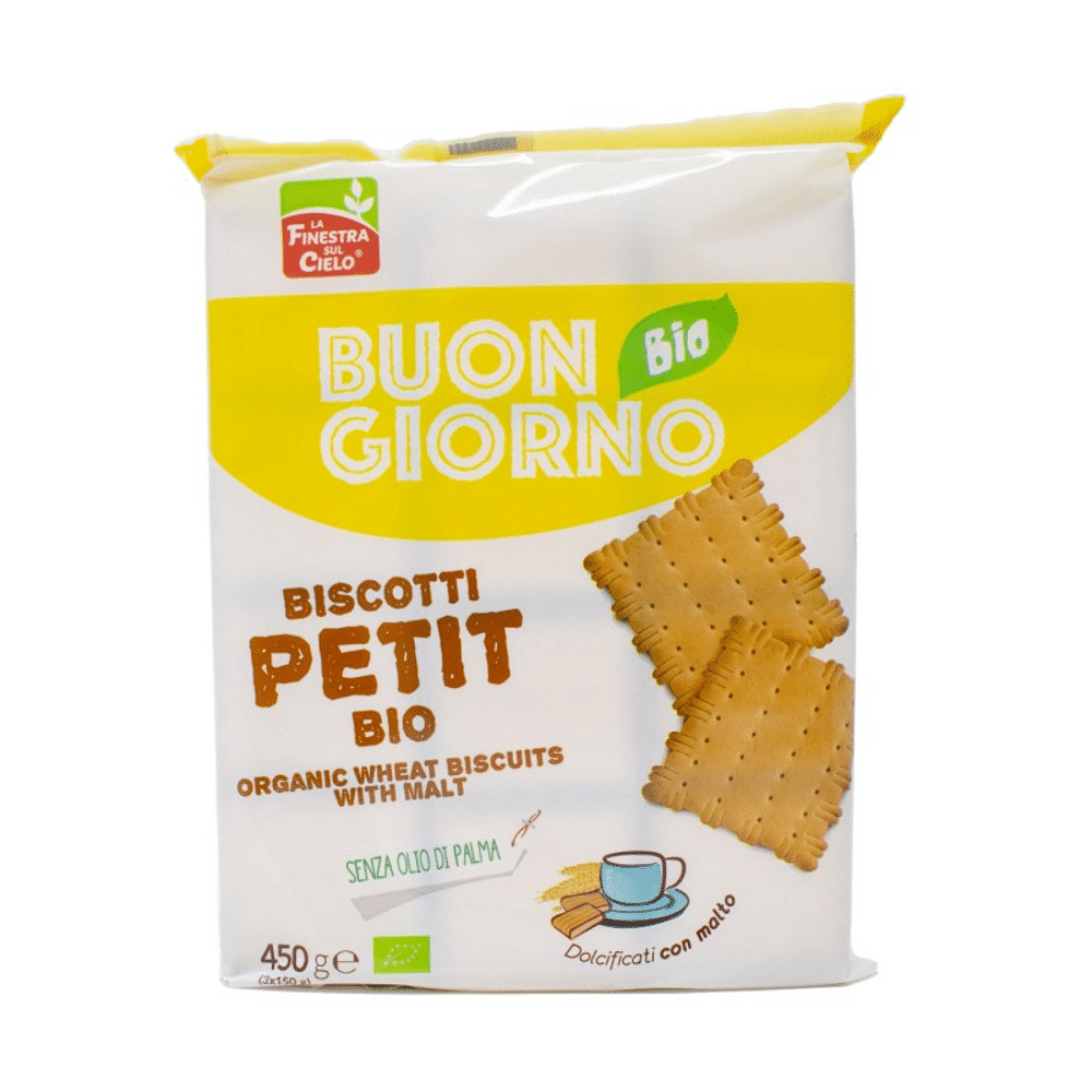 Bolachas Petit 450gr Lafinestra Bolachas Petit com ingredientes de origem biológica