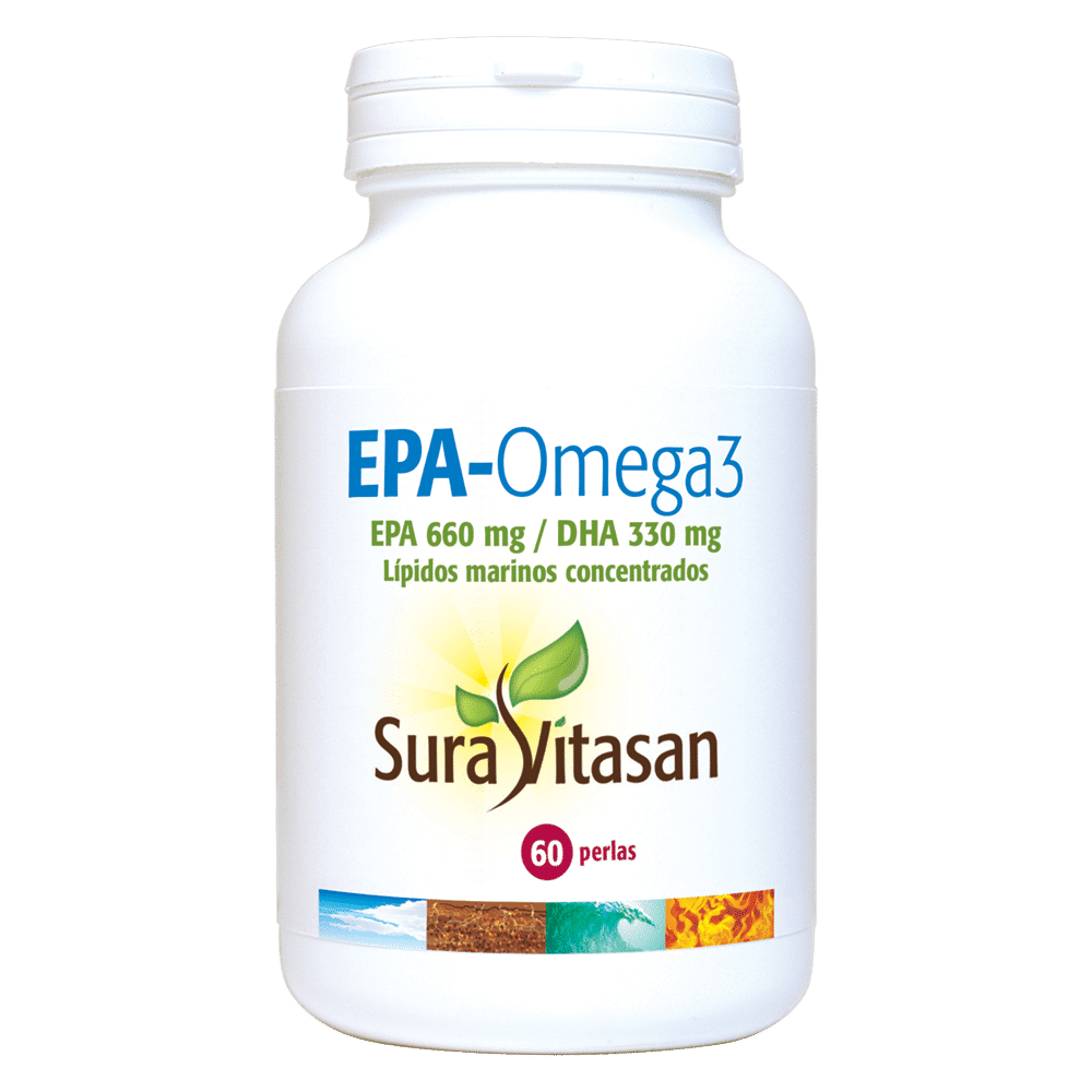 Epa-Omega 3 60 Caps Suravitasan Epa-Omega 3, lípidos marinhos concentrados
