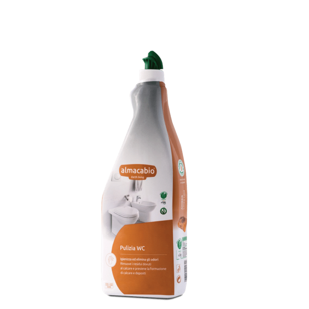 Limpeza para WC 750ml bio almacabio Limpeza para WC, para limpeza profunda e remoção de odores