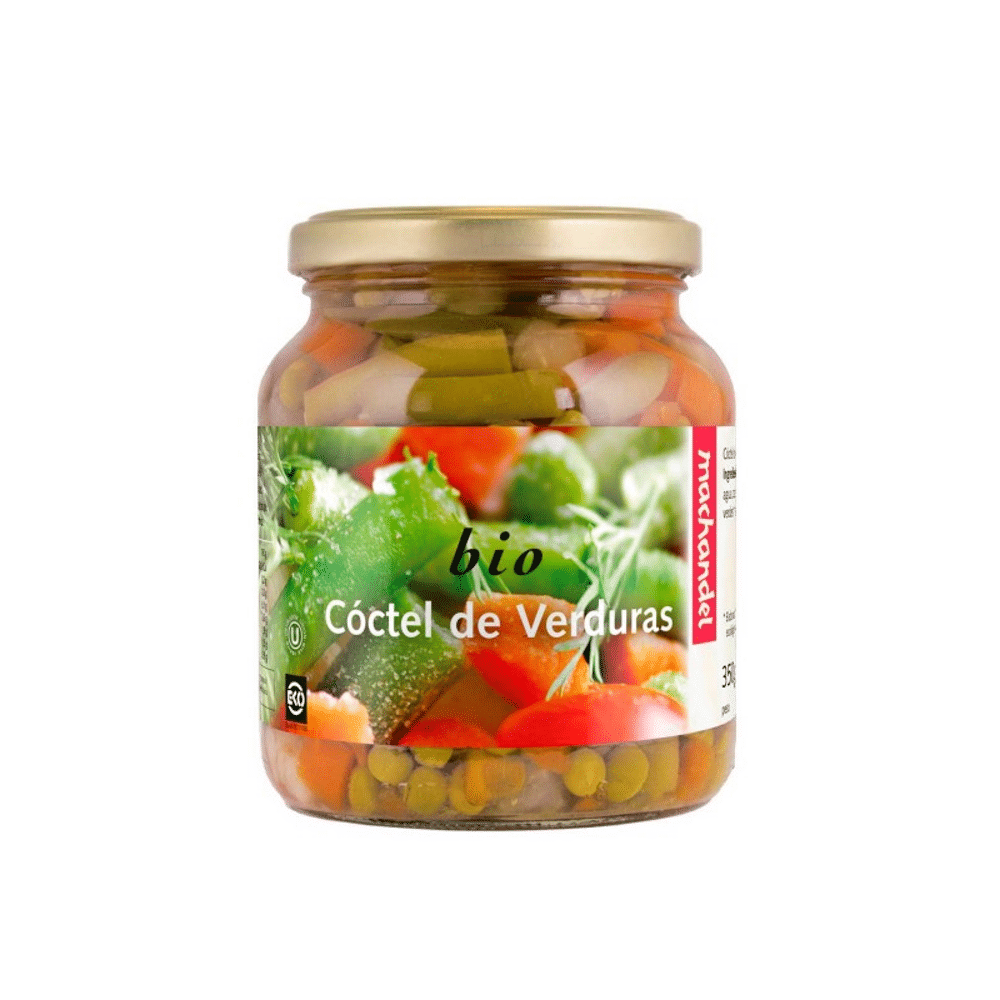Mistura de vegetais Bio 350gr Machandel Mistura de Vegetais, com ingredientes biológicos