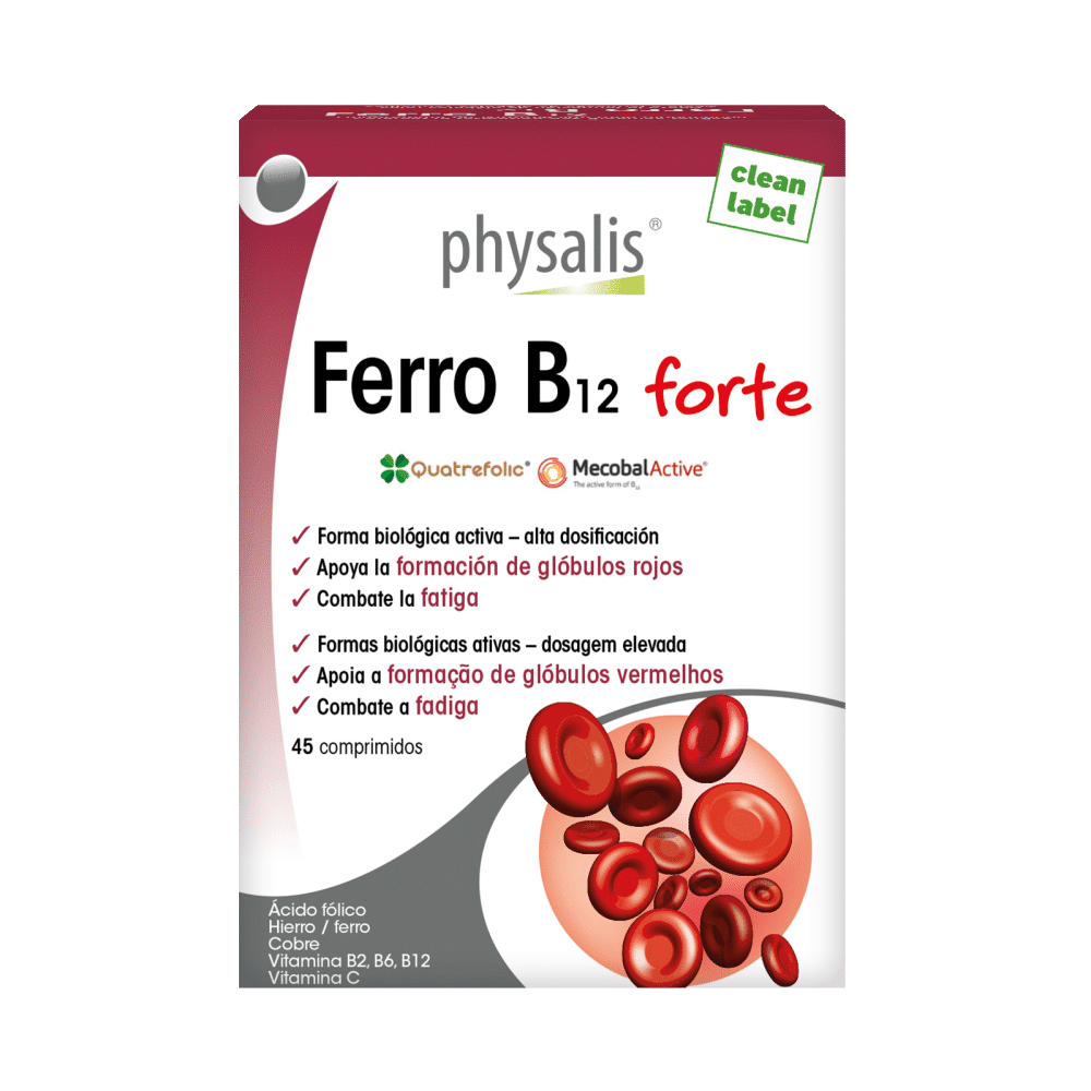 Ferro B12 Forte physalis Ferro B12 Forte, suplemento alimentar