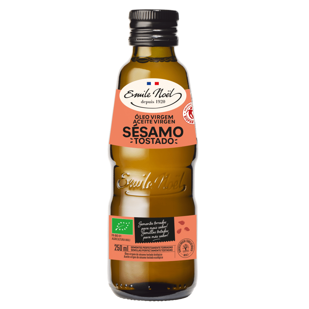 Óleo Sésamo Virgem Tostado BIO E.Noel Óleo de Sésamo Virgem Tostado, biológico