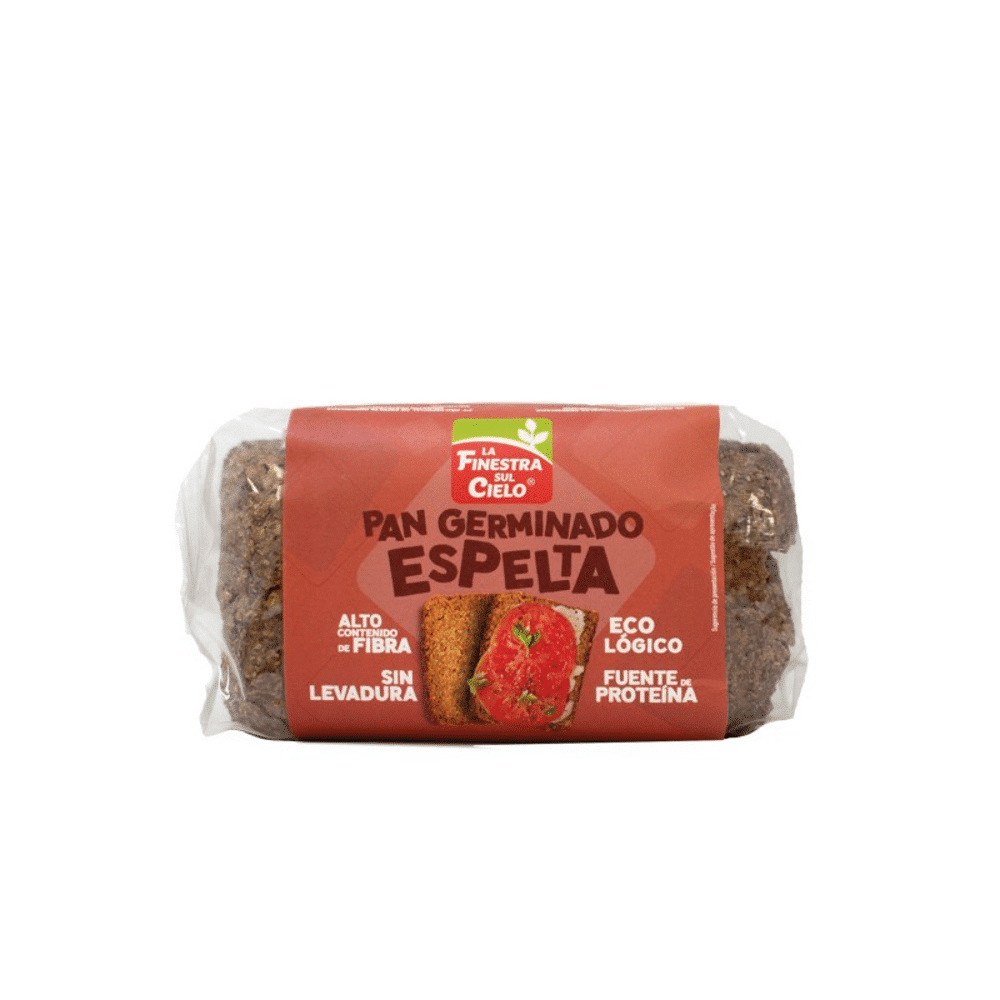 Pão de Espelta Germinada 400gr Pão de Espelta Germinado de origem biológica