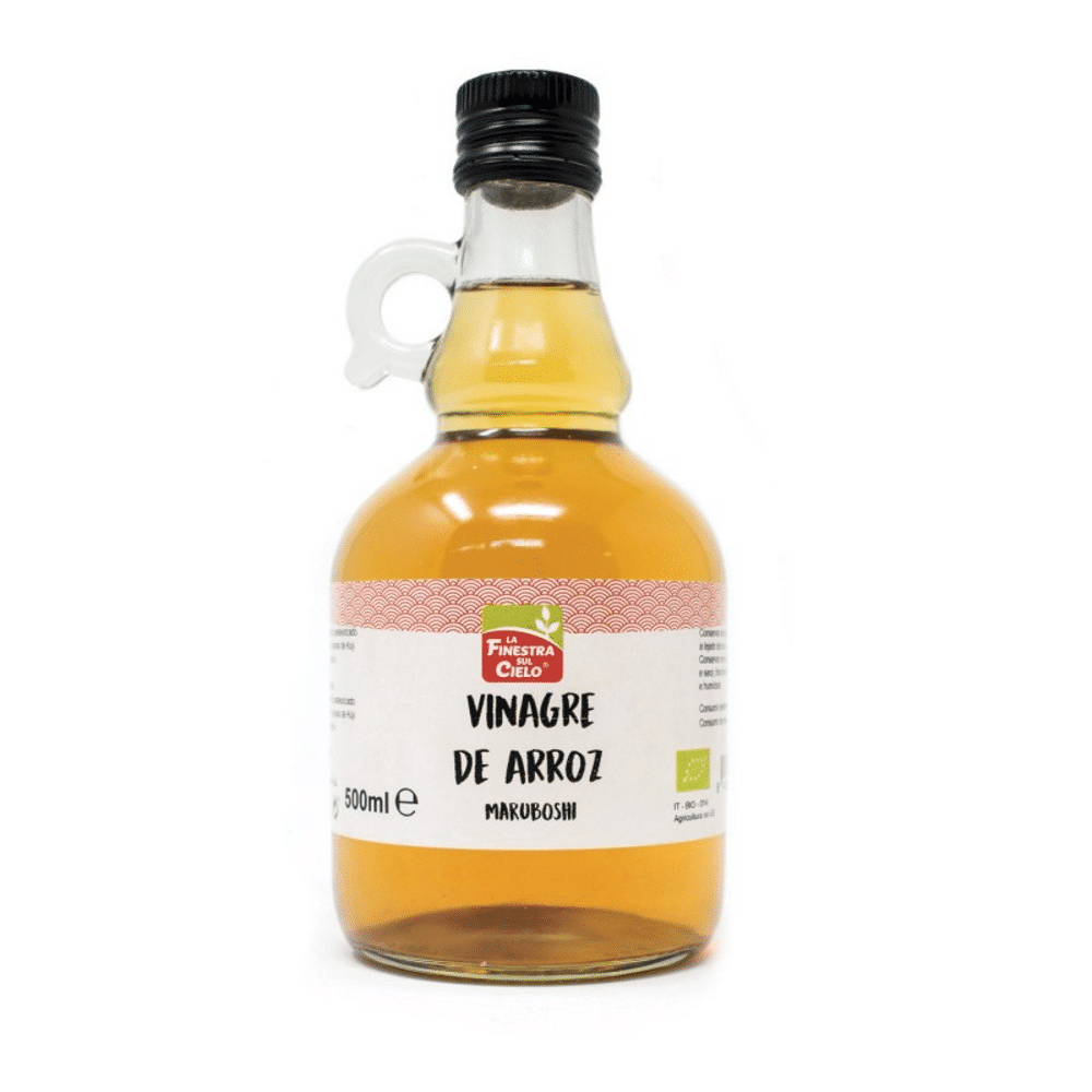 Vinagre de arroz kyushu 500 ml Vinagre de Arroz Maruboshi de origem biológica