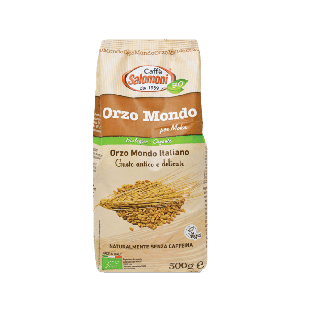 Cevada Tostada moida para moka 500gr Bio Café Salomoni Cevada Tostada Moída para Moka bebida leve