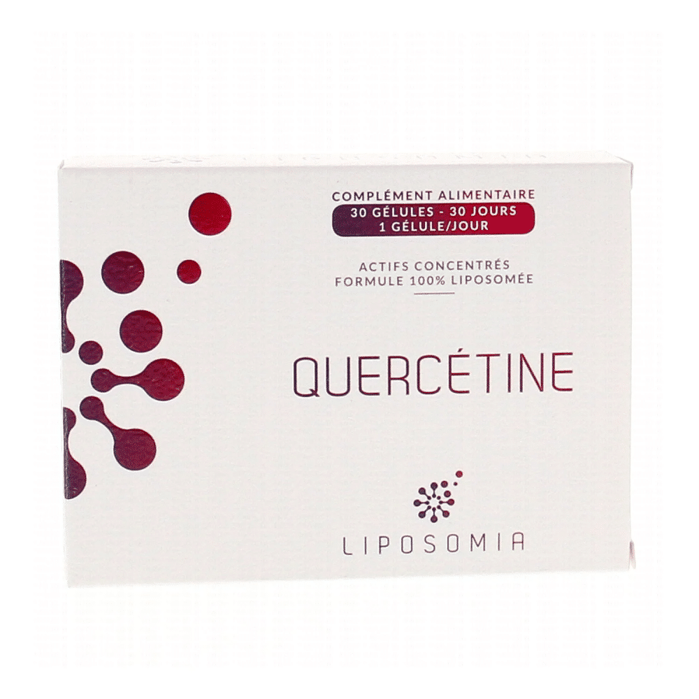 Quercetin 30caps Liposomia Quercétine Lipossomal, suplemento alimentar
