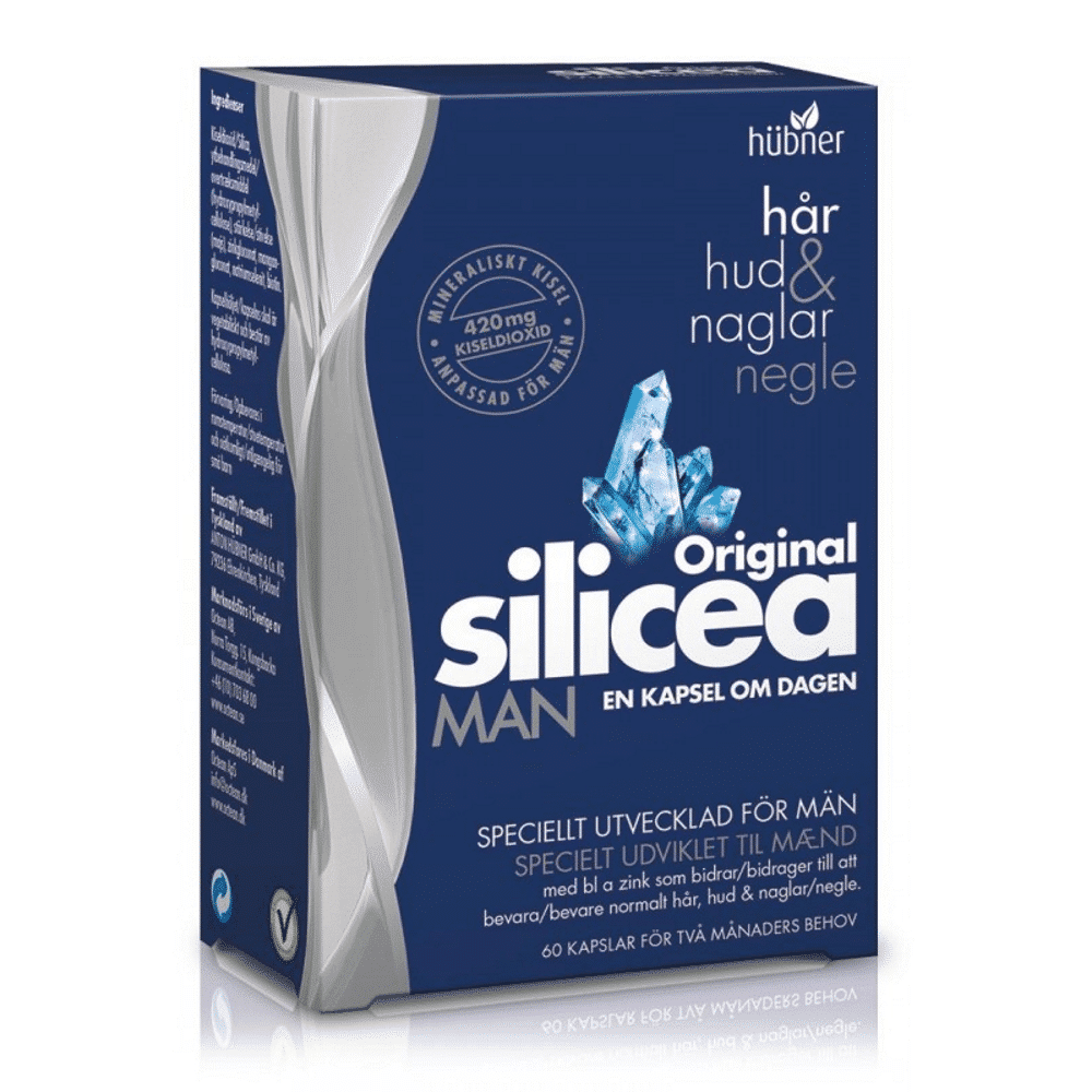 silicea man hubner Silicea Man, suplemento alimentar vegan