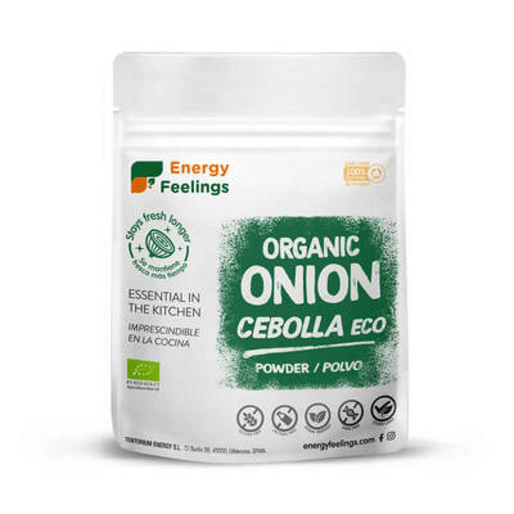 Cebola em Pó BIO (200 g) ENERGY FEELINGS Cebola em Pó, biológica