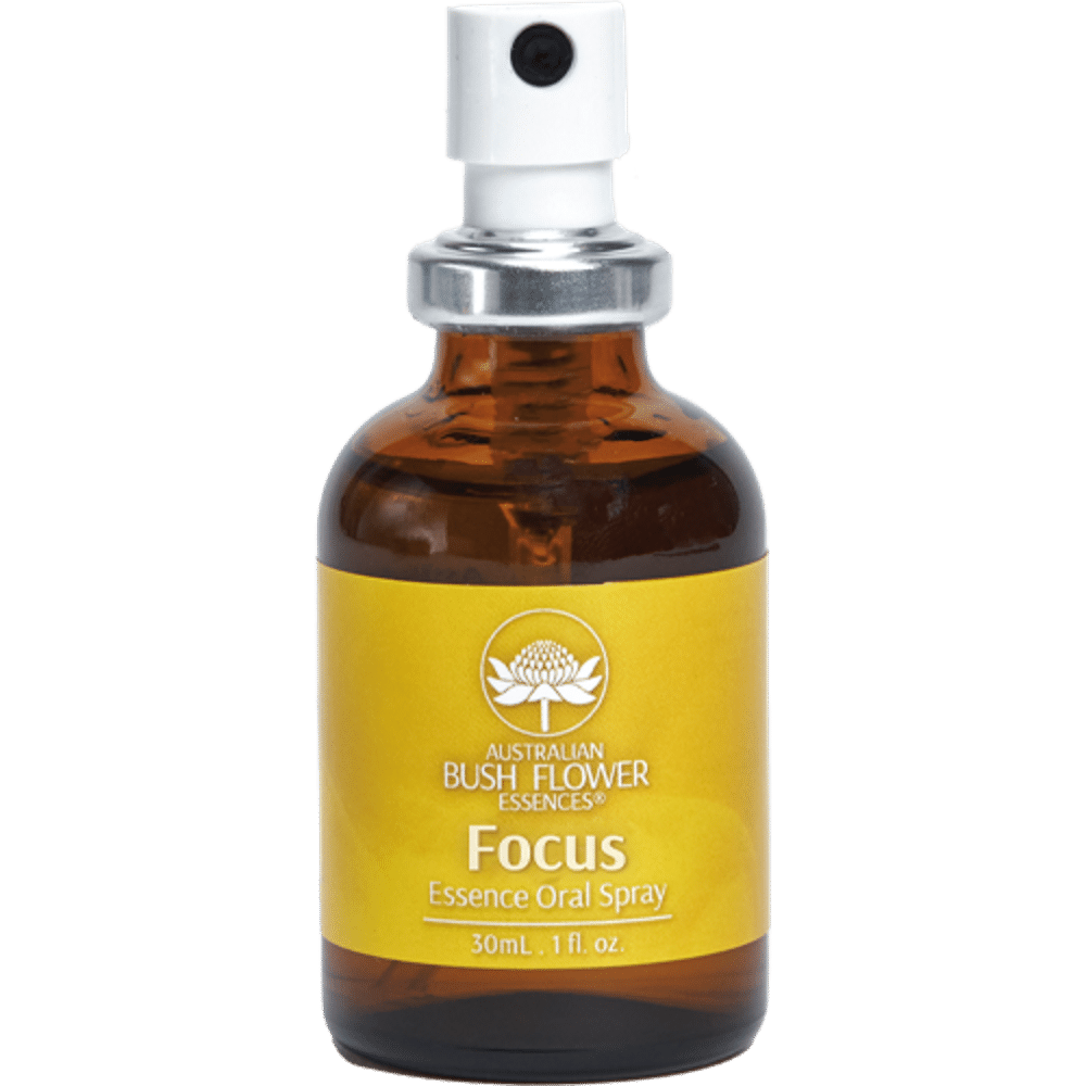 Focus Essence Oral Spray 30ml Australian Bush Flower Essence Focus Essence Oral Spray