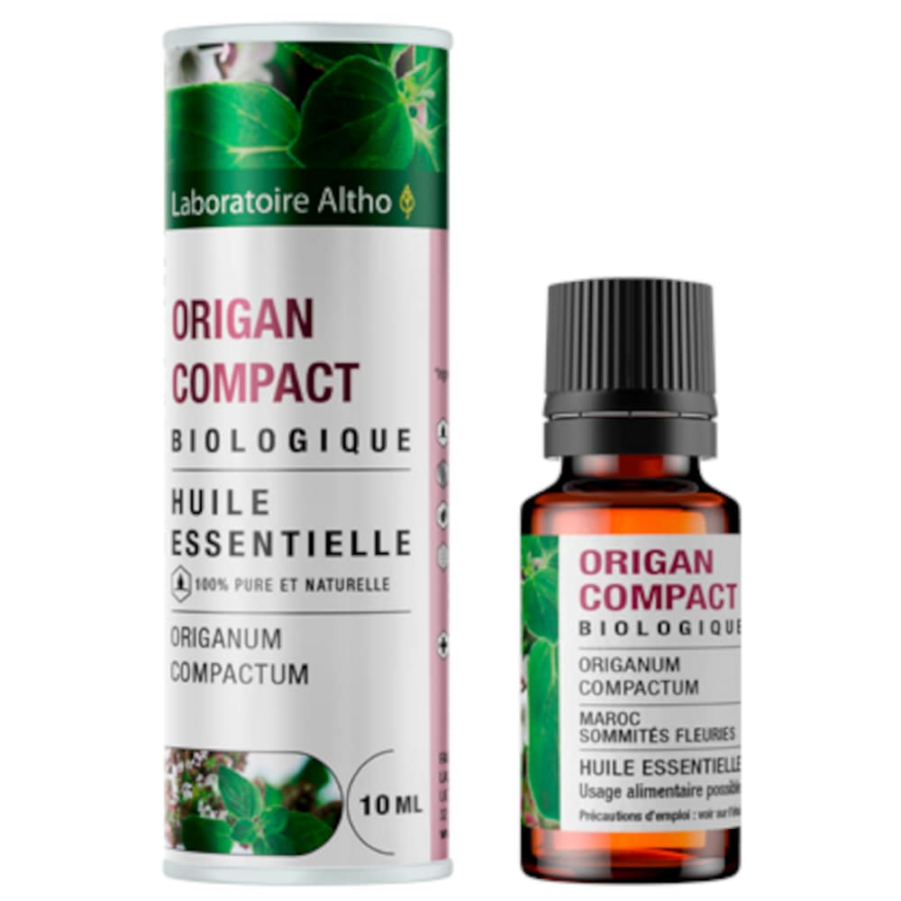 Óleo essencial Orégão (Origanum compactum) 10ml bio Altho Óleo Essencial Orégão, biológico