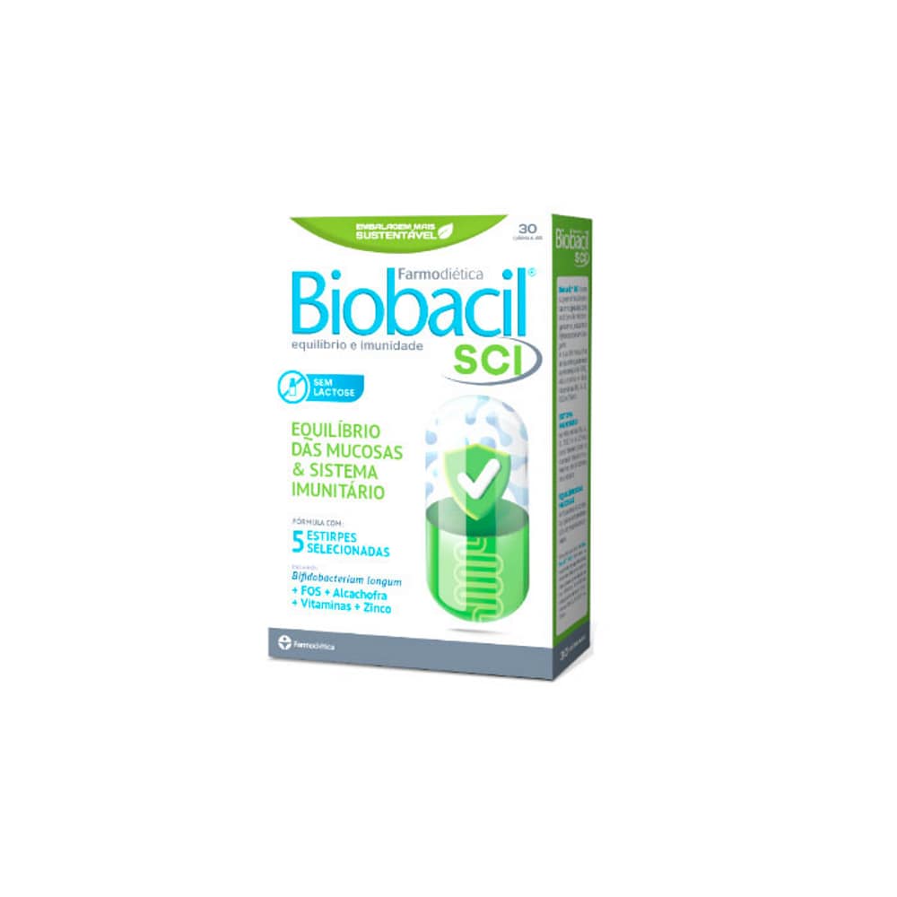 biobacil SCI Biobacil SCI, suplemento alimentar sem lactose
