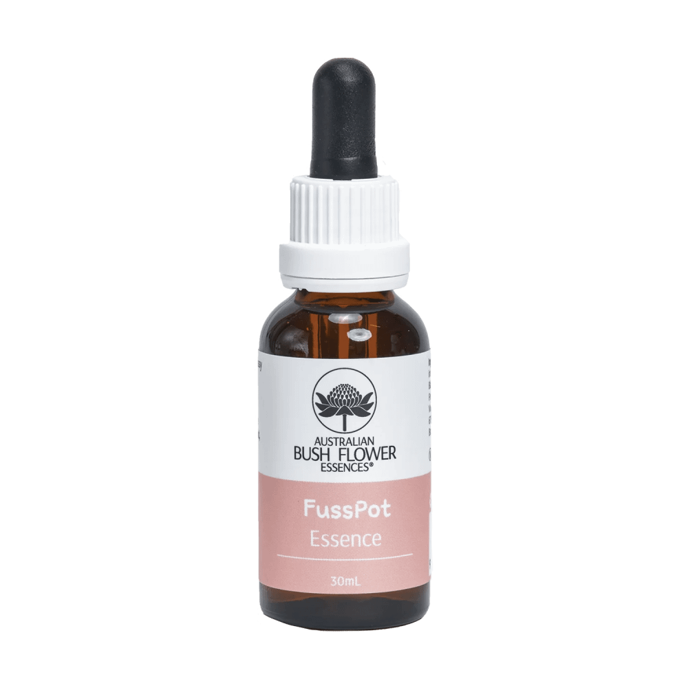 FussPot Essence 30ml Australian Bush Flower Essences FussPot Essence, vegan