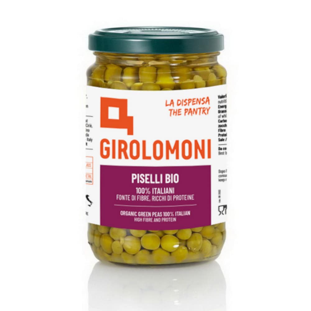 Ervilhas Cozidas bio 300g Girolomoni Ervilhas Cozidas biológicas