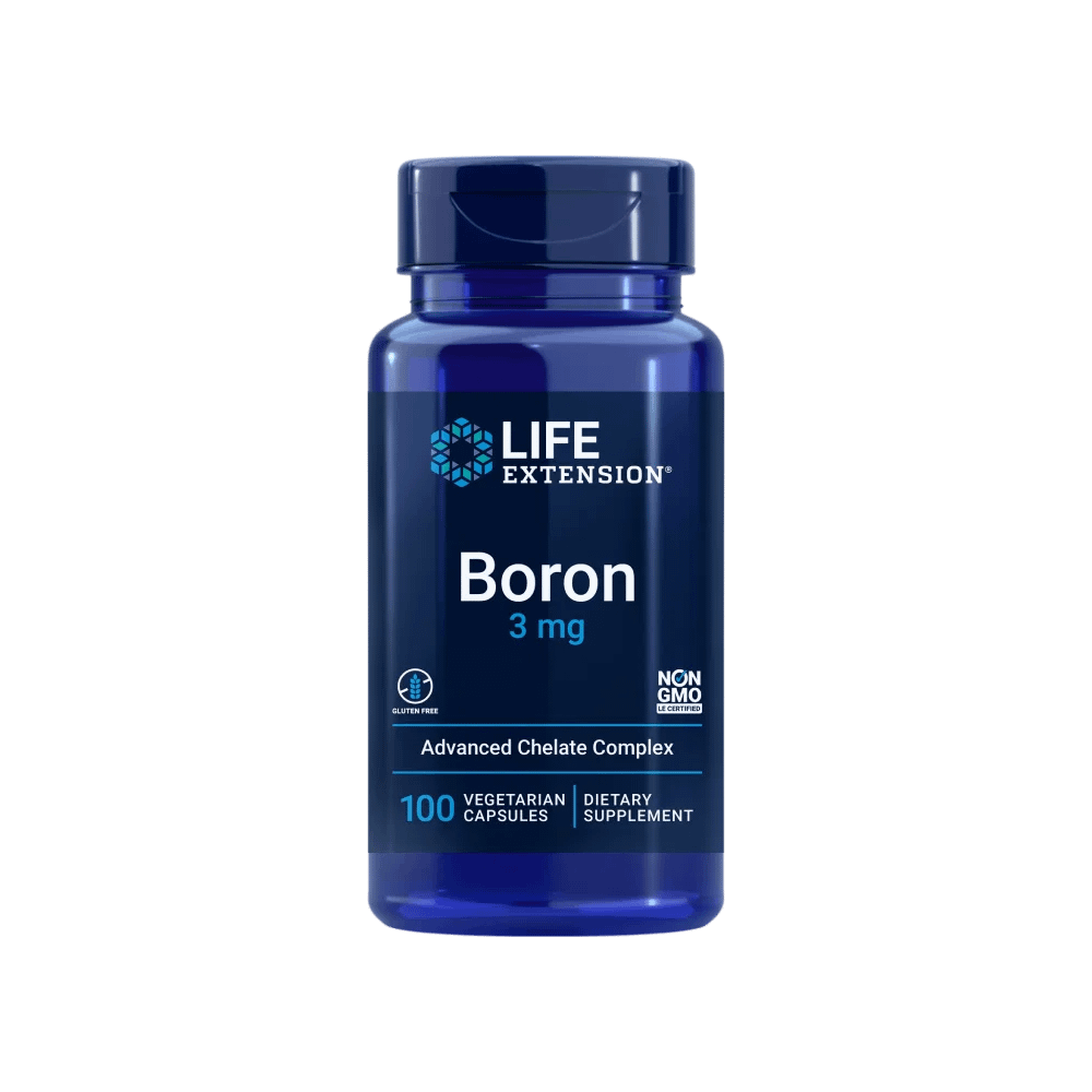 Boron 3 mg Suplemento Alimentar Life Extension Boro
