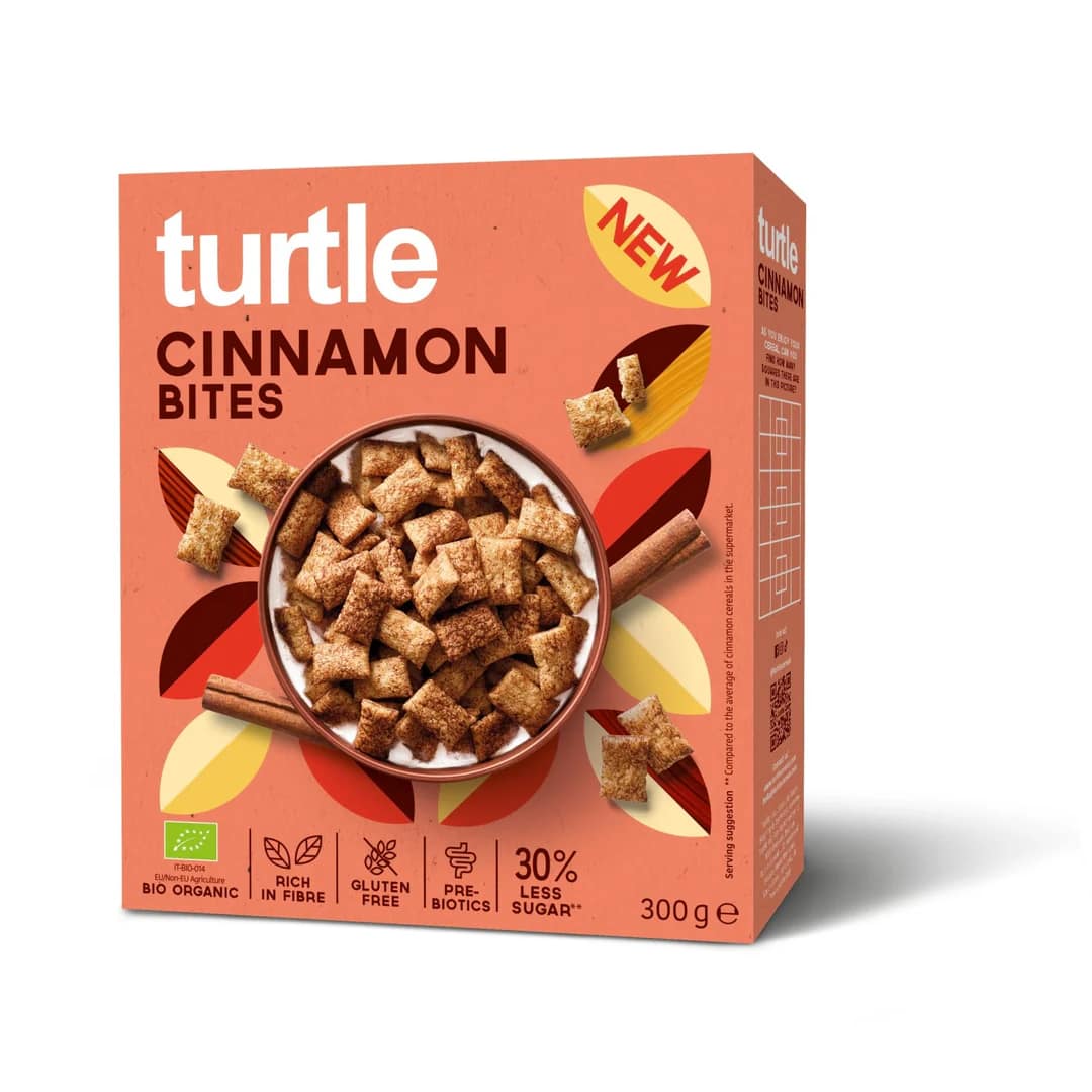 Cereais Cinnamon Bites Alimentação Turtle Cereais Cinnamon Bites Alimentação Turtle