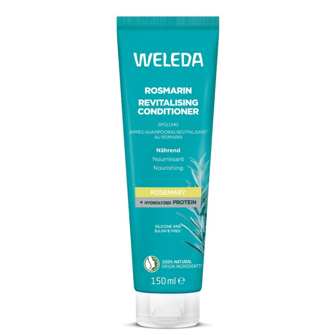 Condicionador revitalizante alecrim 150ml Weleda Condicionador Revitalizante de Alecrim