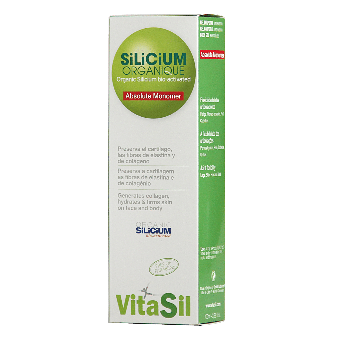 silicium organique 100ml Silício Orgânico Gel