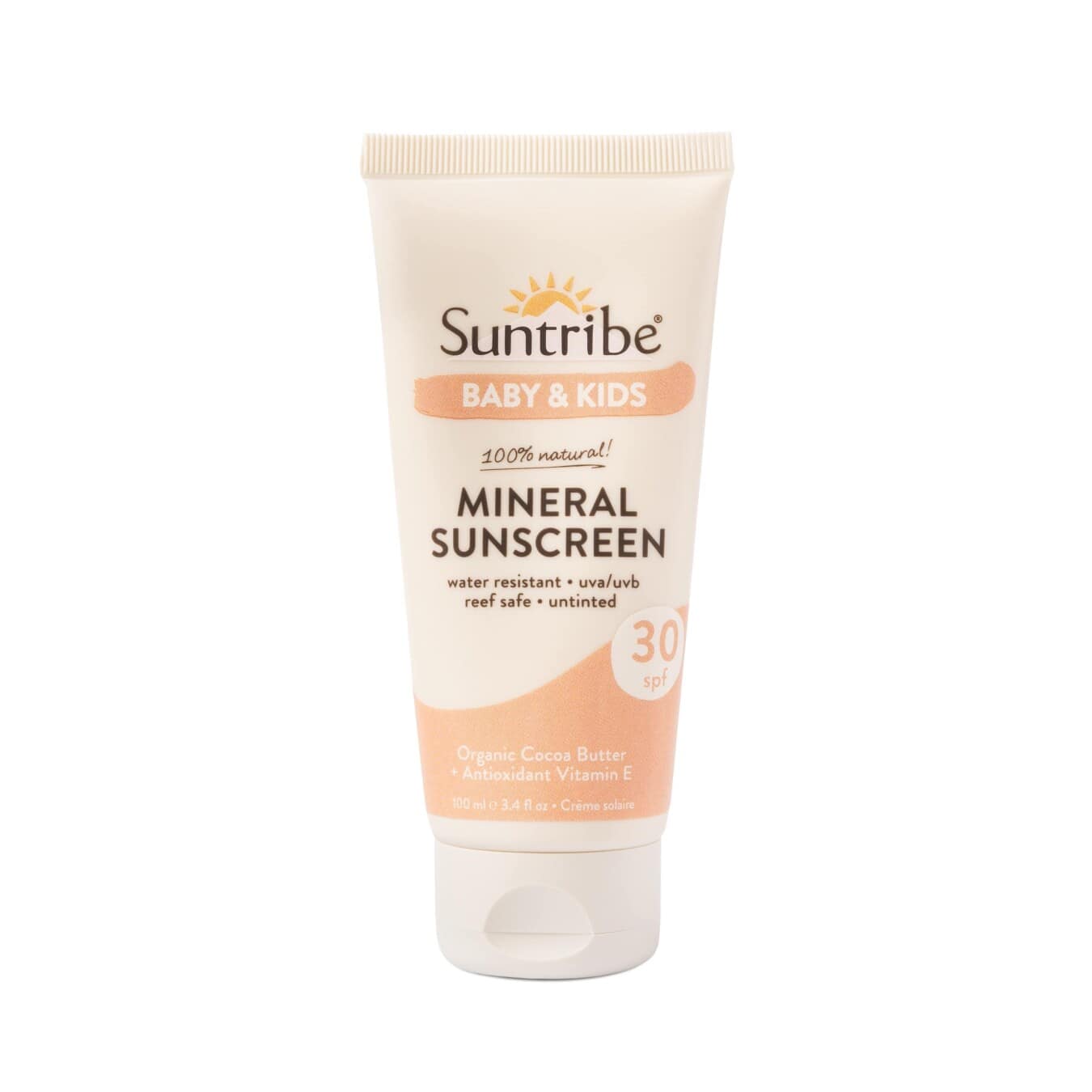 Protetor Solar Mineral Infantil Natural Baunilha FPS 30 Protetor Solar Mineral Infantil Natural Baunilha FPS 30