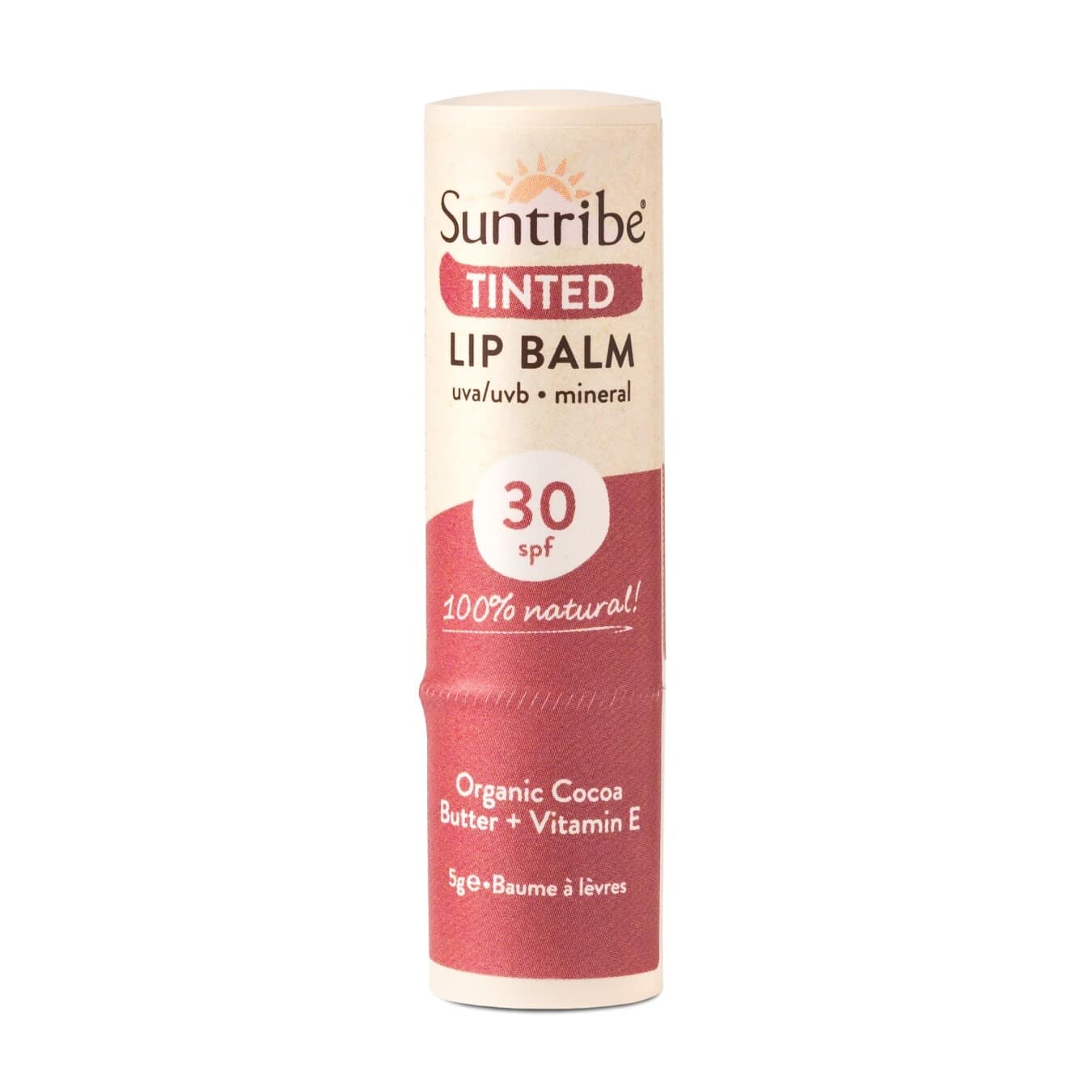 Bálsamo Labial FPS 30 com cor Suntribe