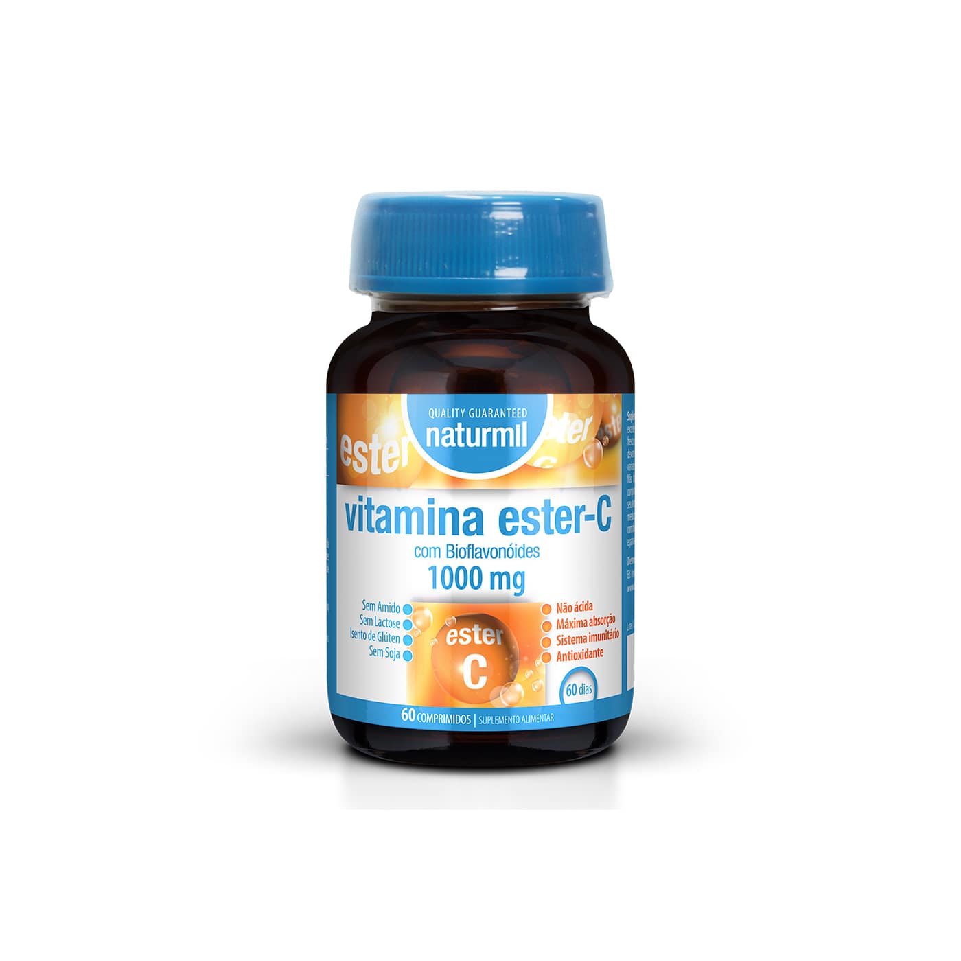 Vitamina C Ester-C suplemento Alimentar Naturmil Sistema Imunitário Vitamina C Ester-C suplemento Alimentar Naturmil Sistema Imunitário