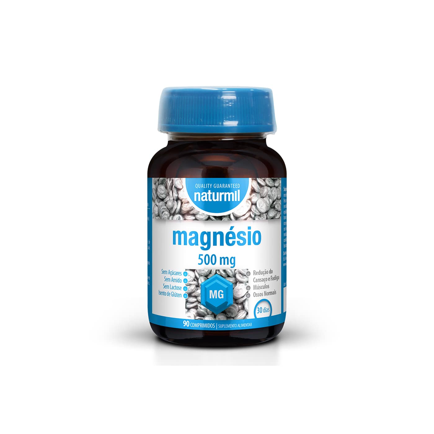 Magnésio 500 mg Suplemento Alimentar Naturmil Ossos Dentes Magnésio 500 mg Suplemento Alimentar Naturmil Ossos Dentes
