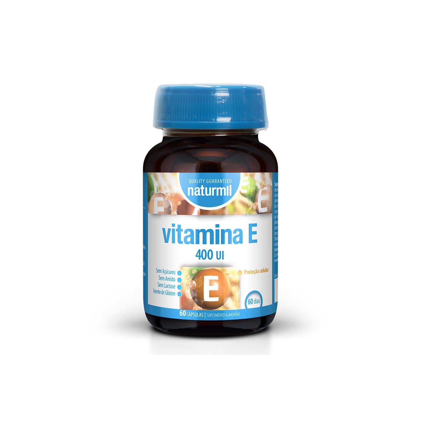 Vitamina E 400 UI Suplemento Alimentar Naturmil Antioxidante Vitamina E 400 UI Suplemento Alimentar Naturmil Antioxidante