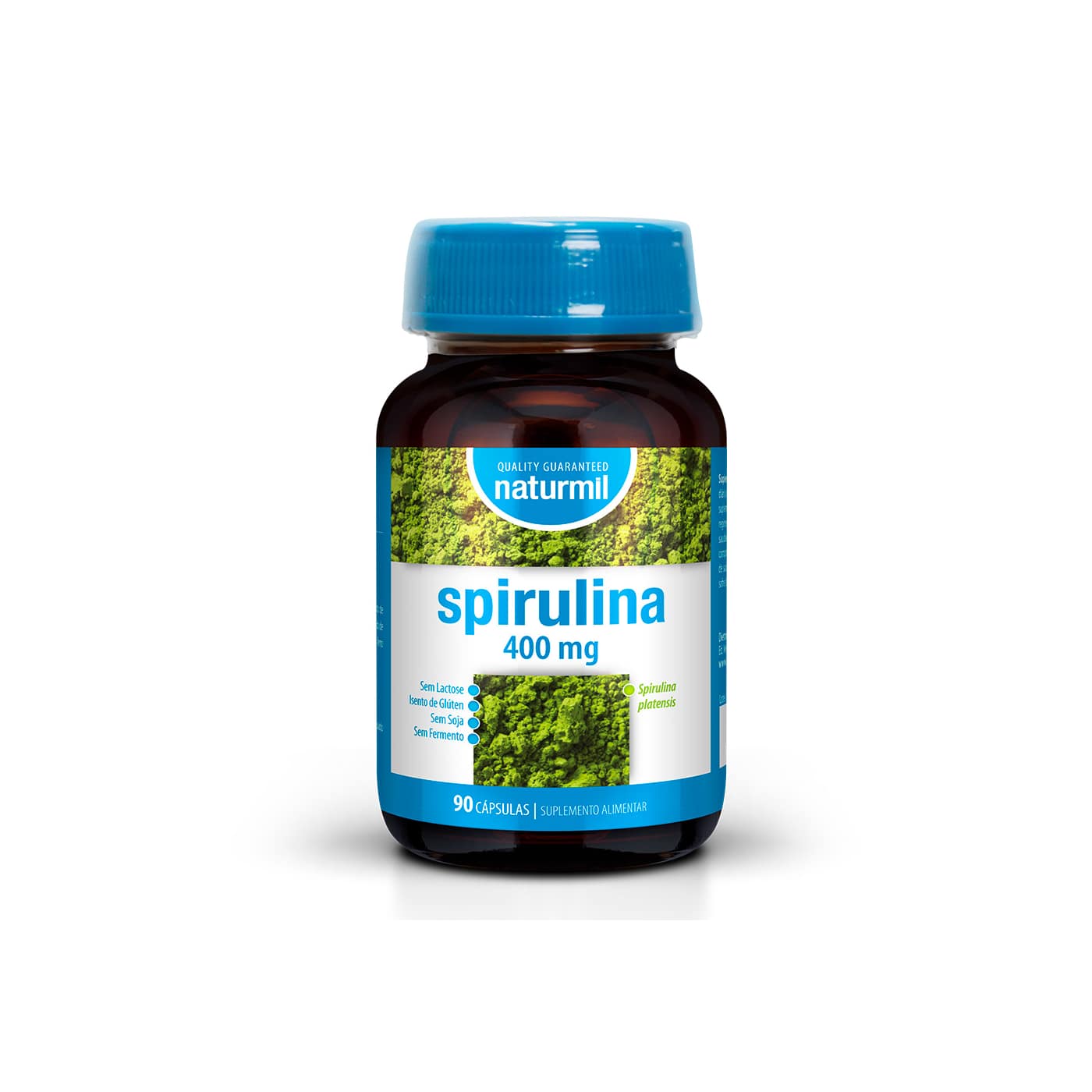 Spirulina 400 mg Suplemento Alimentar Naturmil Controlo de Peso Spirulina 400 mg Suplemento Alimentar Naturmil Controlo de Peso