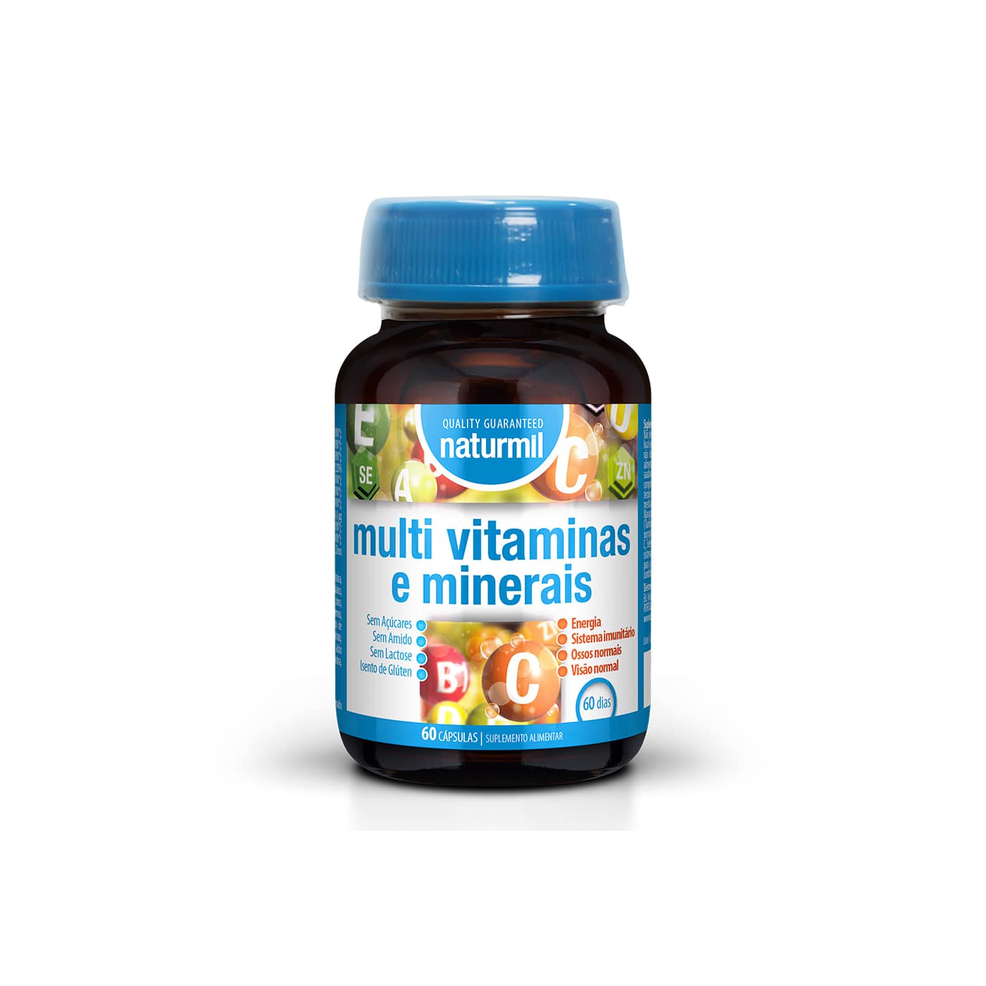 Mutivitaminas & Minerais Suplemento Alimentar Naturmil Vitaminas Minerais Mutivitaminas & Minerais Suplemento Alimentar Naturmil Vitaminas Minerais