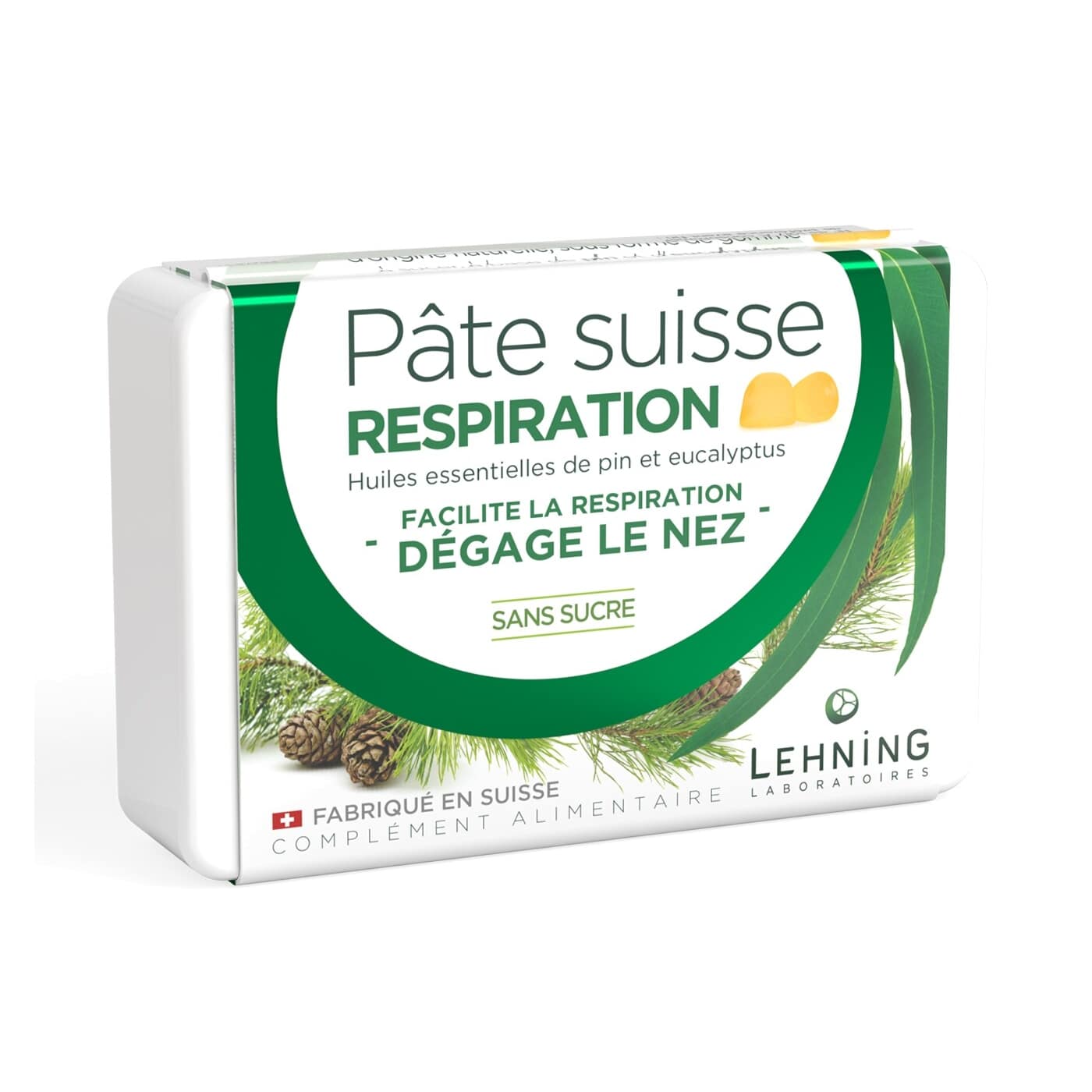 Gomas Pâte Suisse Respiração Suplemento Alimentar Gomas Pâte Suisse Respiração Suplemento Alimentar