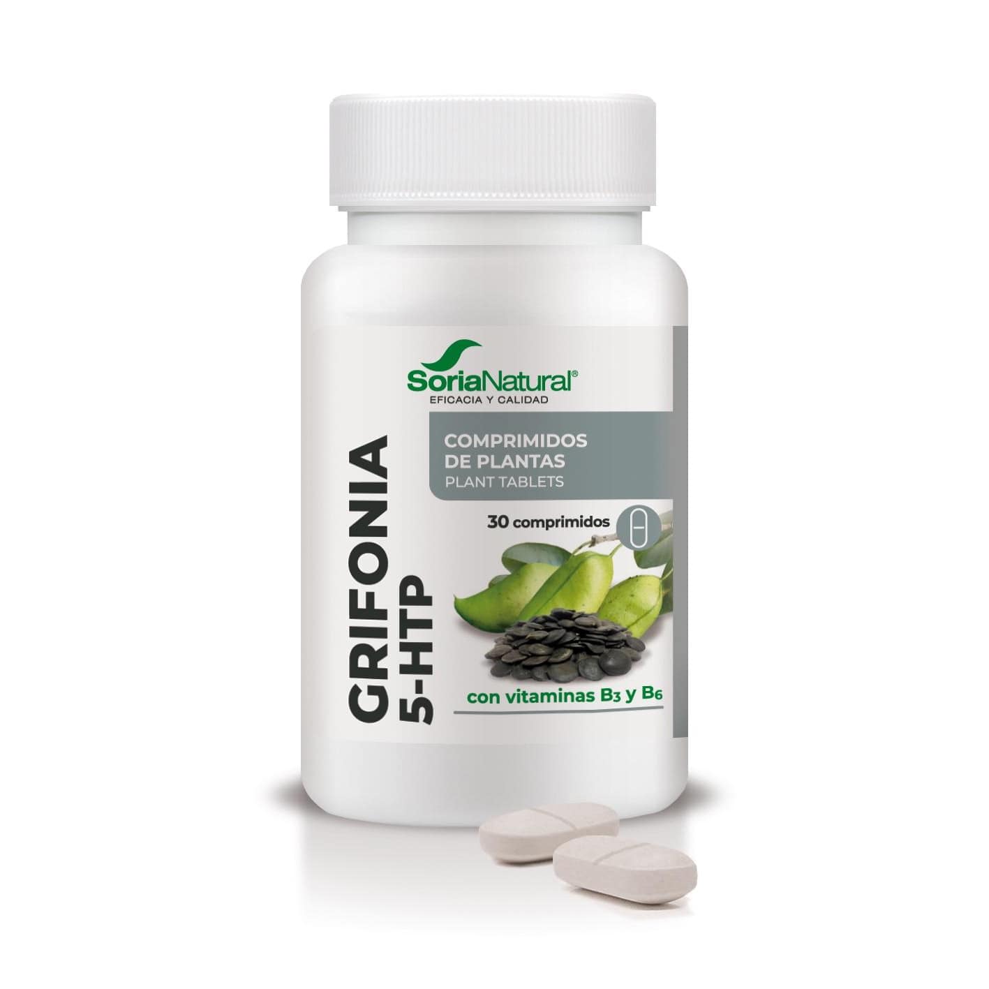 Vit&Min 21 5HTP-Griffonia Soria Natural ânimo sono função psicológica