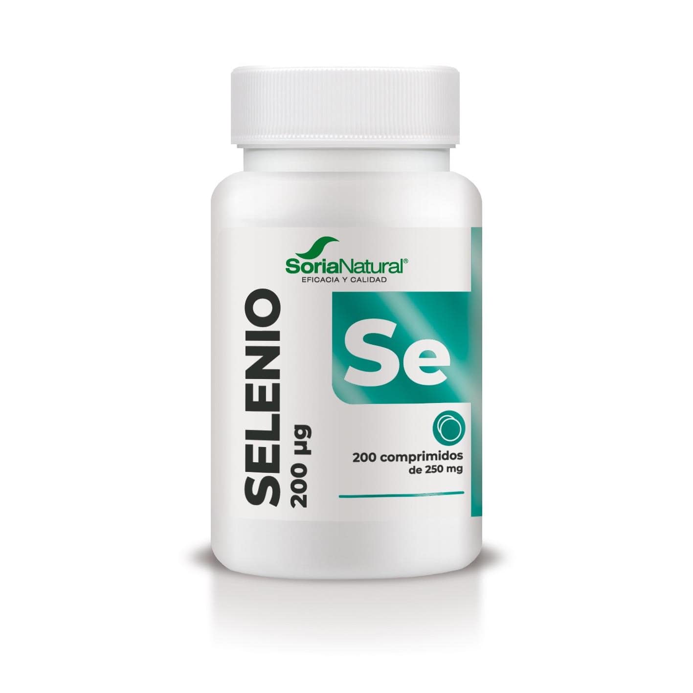 Selénio Comprimidos Libertação Prolongada Soria Natural Vitaminas Suplemento Sistema Imunitário