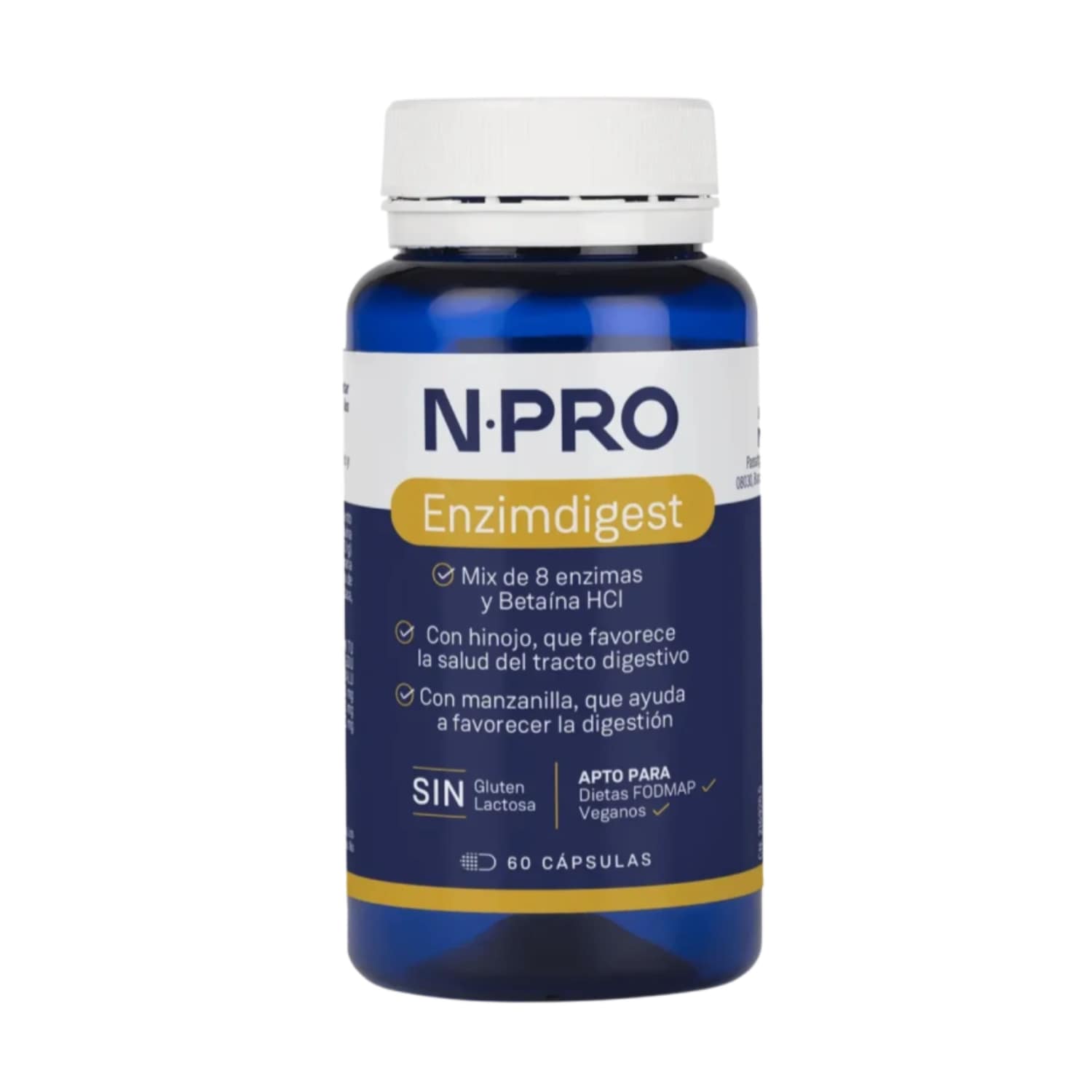 Enzimdisgest Npro Cápsulas Suplemento Alimentar Sistema Disgestivo Trato Gastrointestinal Enzimdisgest Npro Cápsulas Suplemento Alimentar Sistema Disgestivo Trato Gastrointestinal