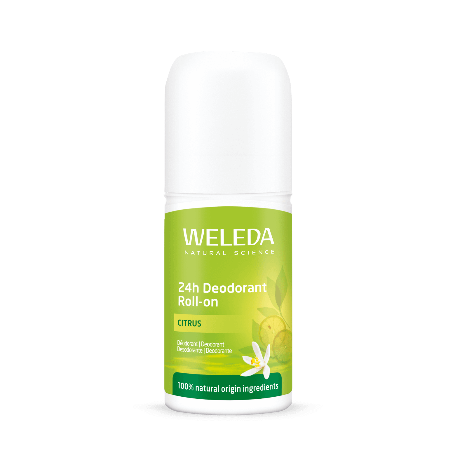Desodorizante Roll-On de Citrus Weleda Higiene