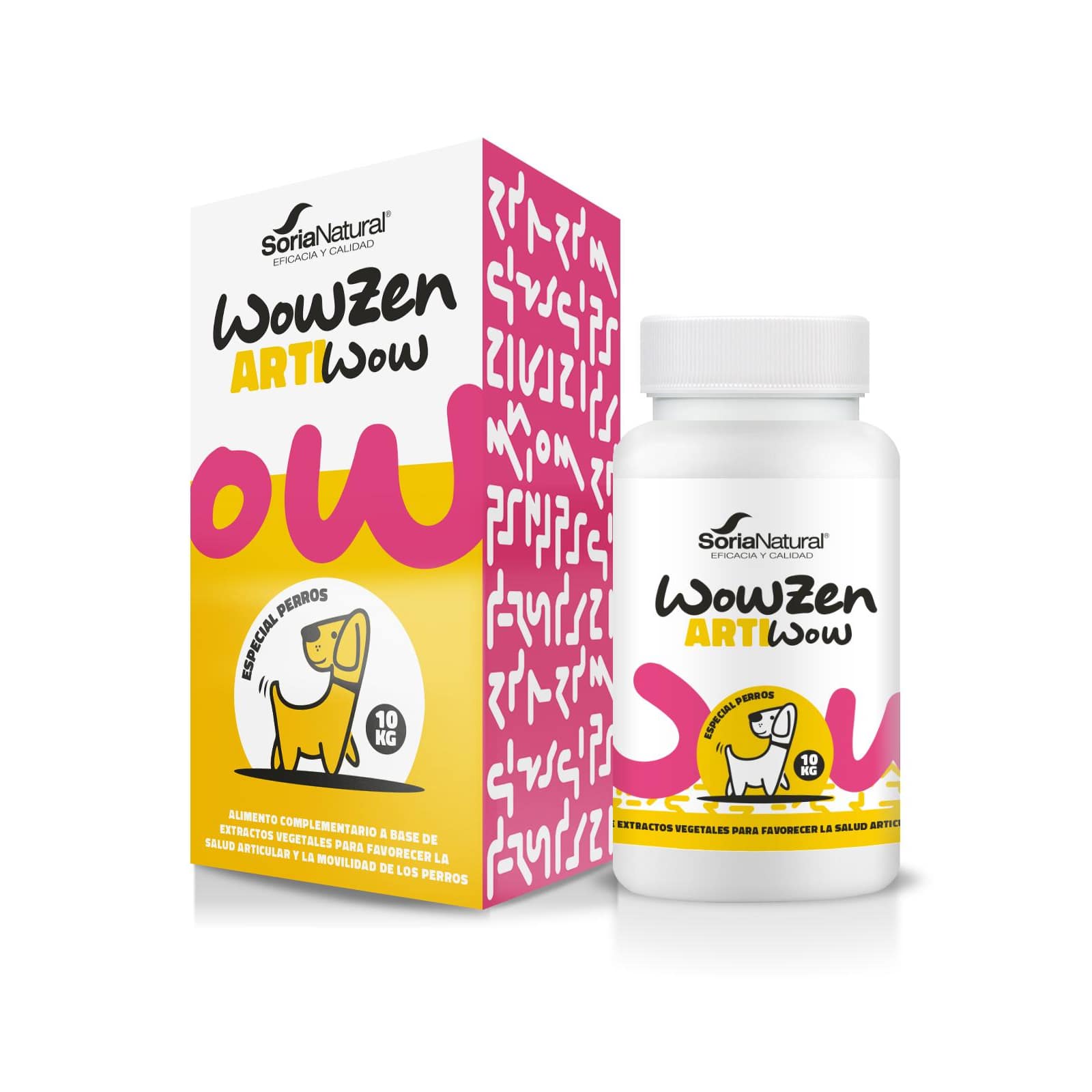 Artiwow Wowzen 10kg Soria Natural Animais Saúde Articular Mobilidade Suplemento