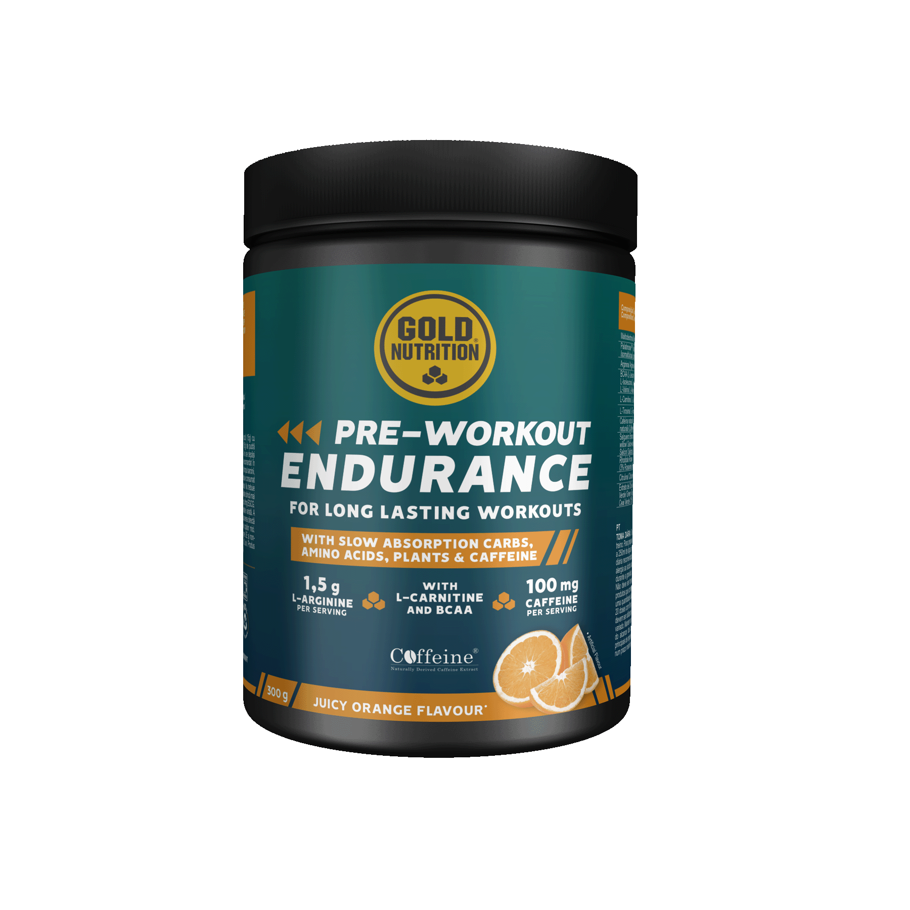 Pre-Workout Endurance Laranja Gold Nutrition Suplemento Alimentar Energia Concentração Resistência Desporto Pre-Workout Endurance Laranja Gold Nutrition Suplemento Alimentar Energia Concentração Resistência Desporto
