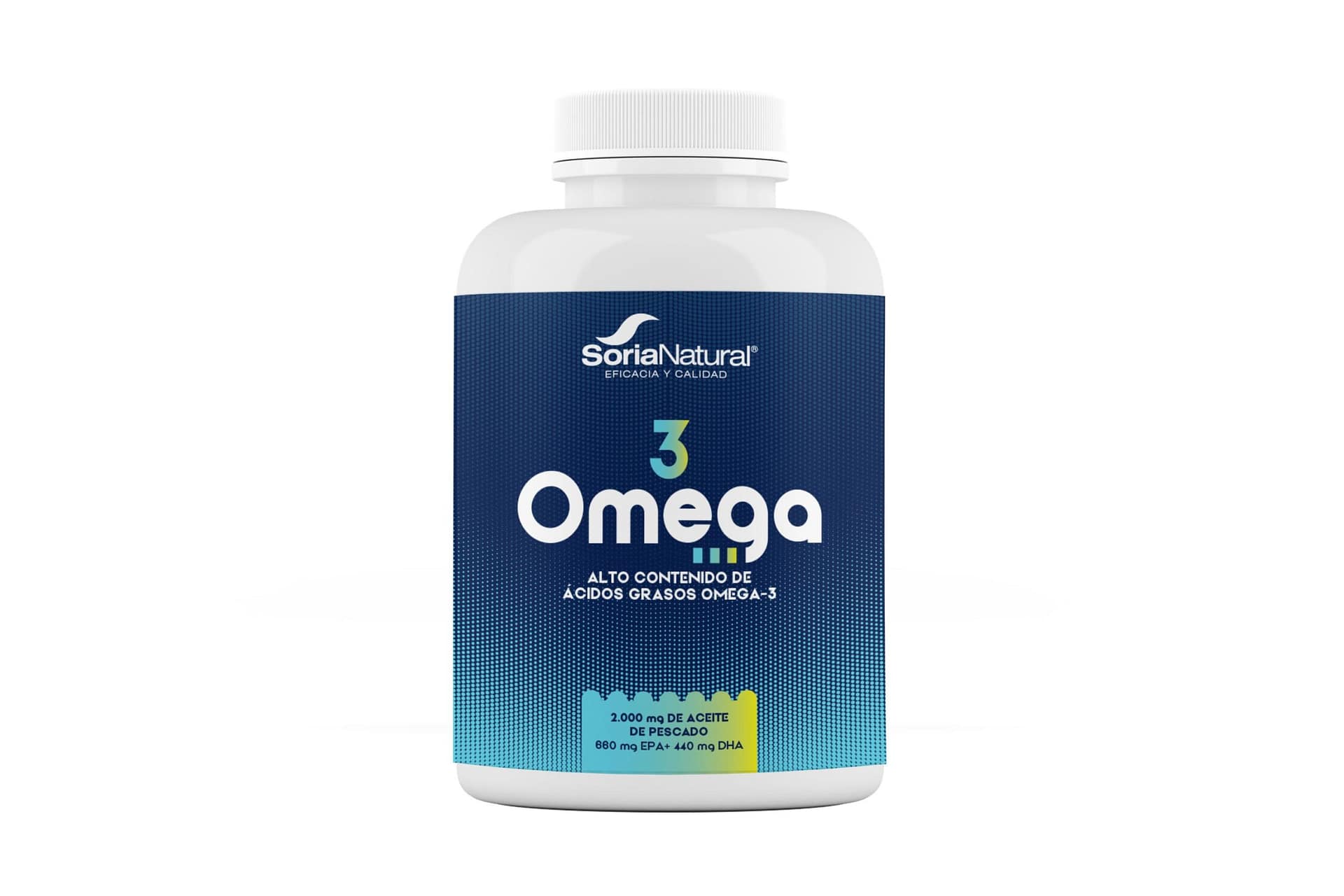 Ómega 3 Soria Natural Cápsulas Moles Suplemento Alimentar Óleo de Peixe