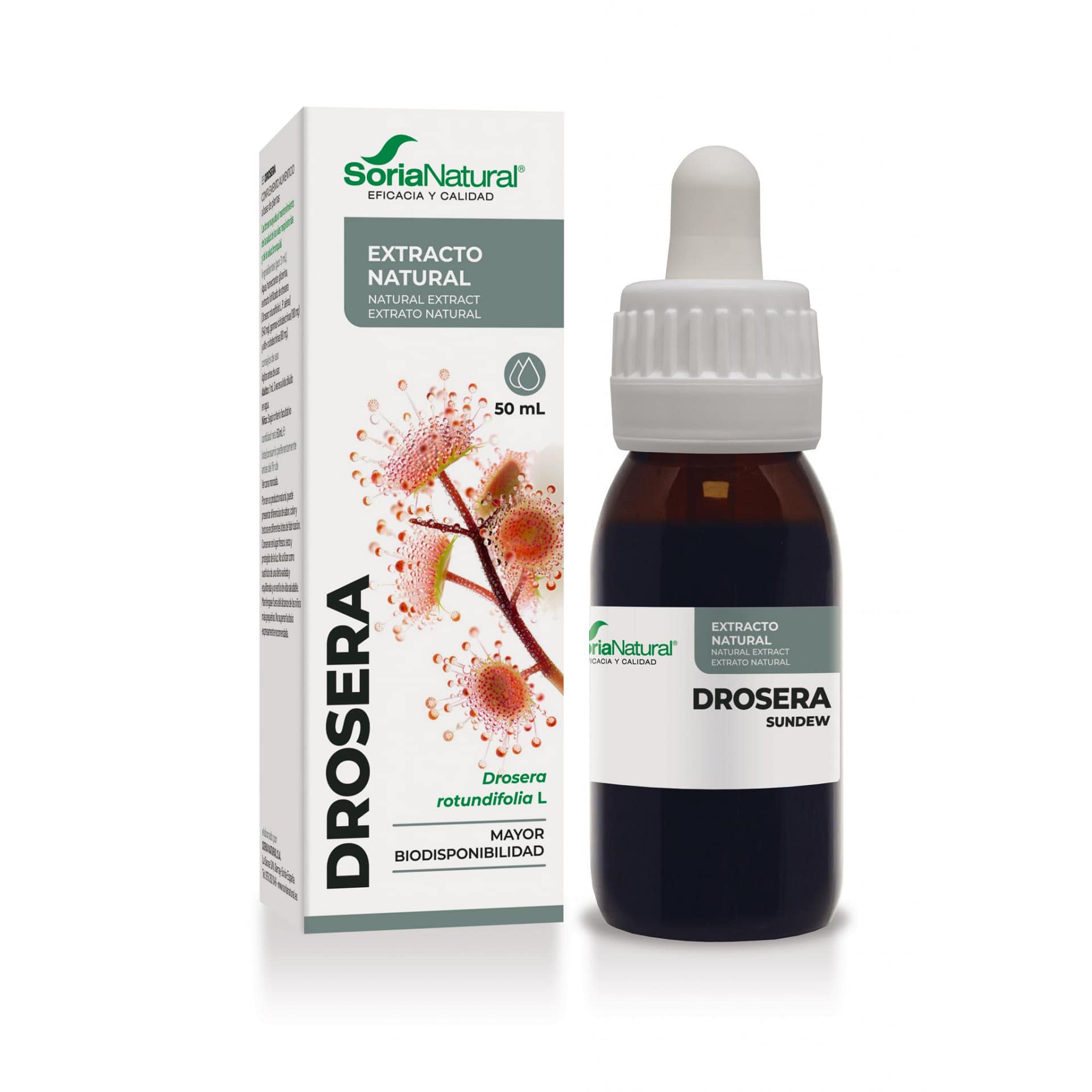 Extrato Drósera Soria Natural Expetorante Tosse Mucose Extrato Drósera Soria Natural Expetorante Tosse Mucose