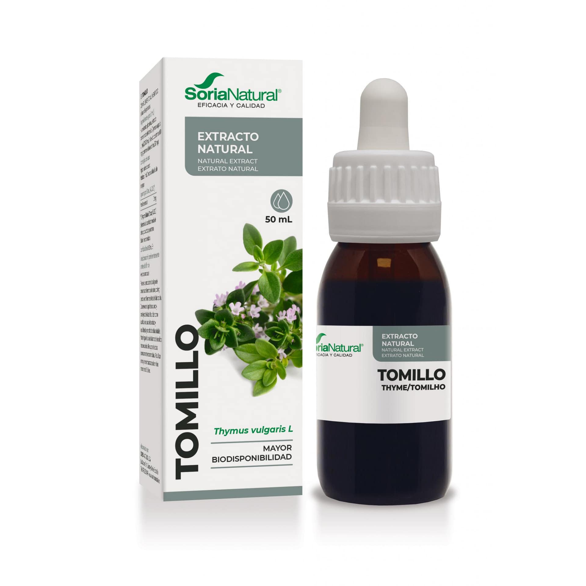 Extrato Tomilho Soria Natural Sistema Respiratório