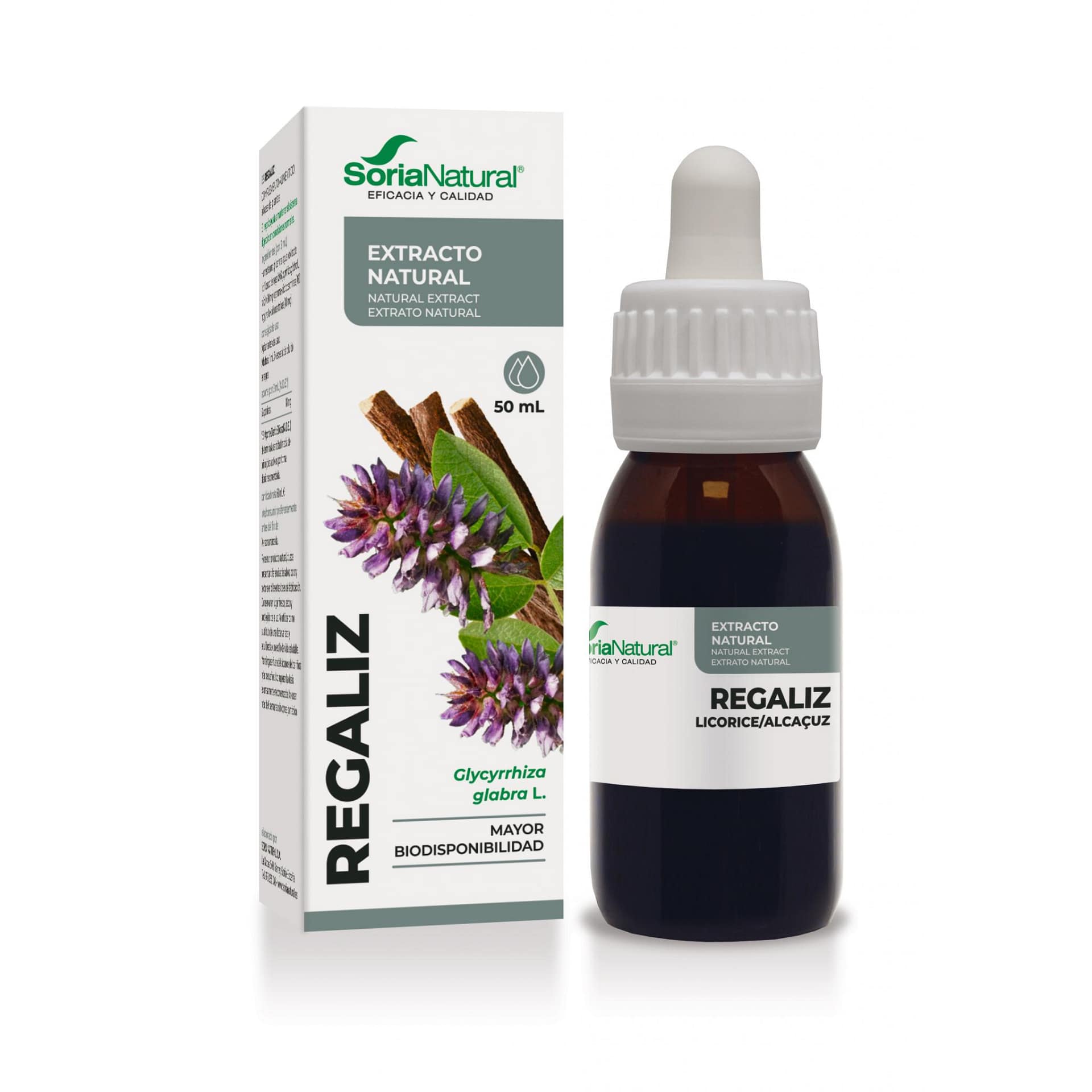 Extrato Alcaçuz Soria Natural Sistema Disgestivo Extrato Alcaçuz Soria Natural Sistema Disgestivo