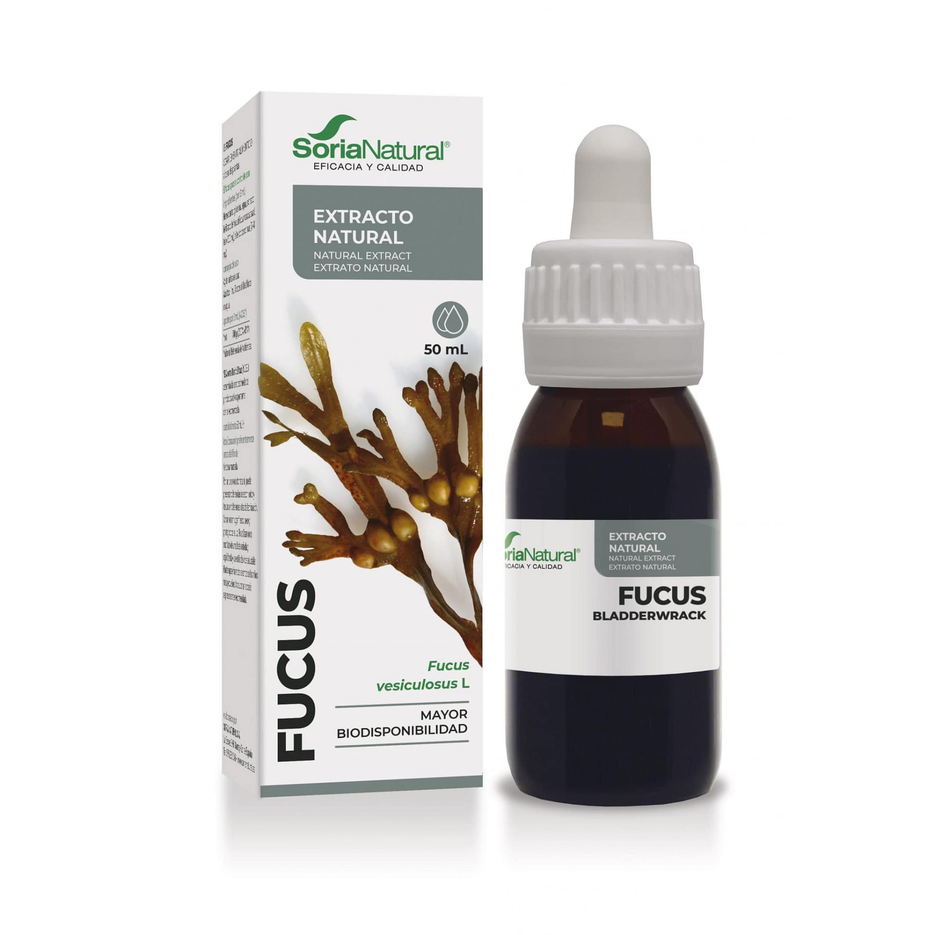 Extrato Fucus Soria Natural Dieta Controlo de Peso