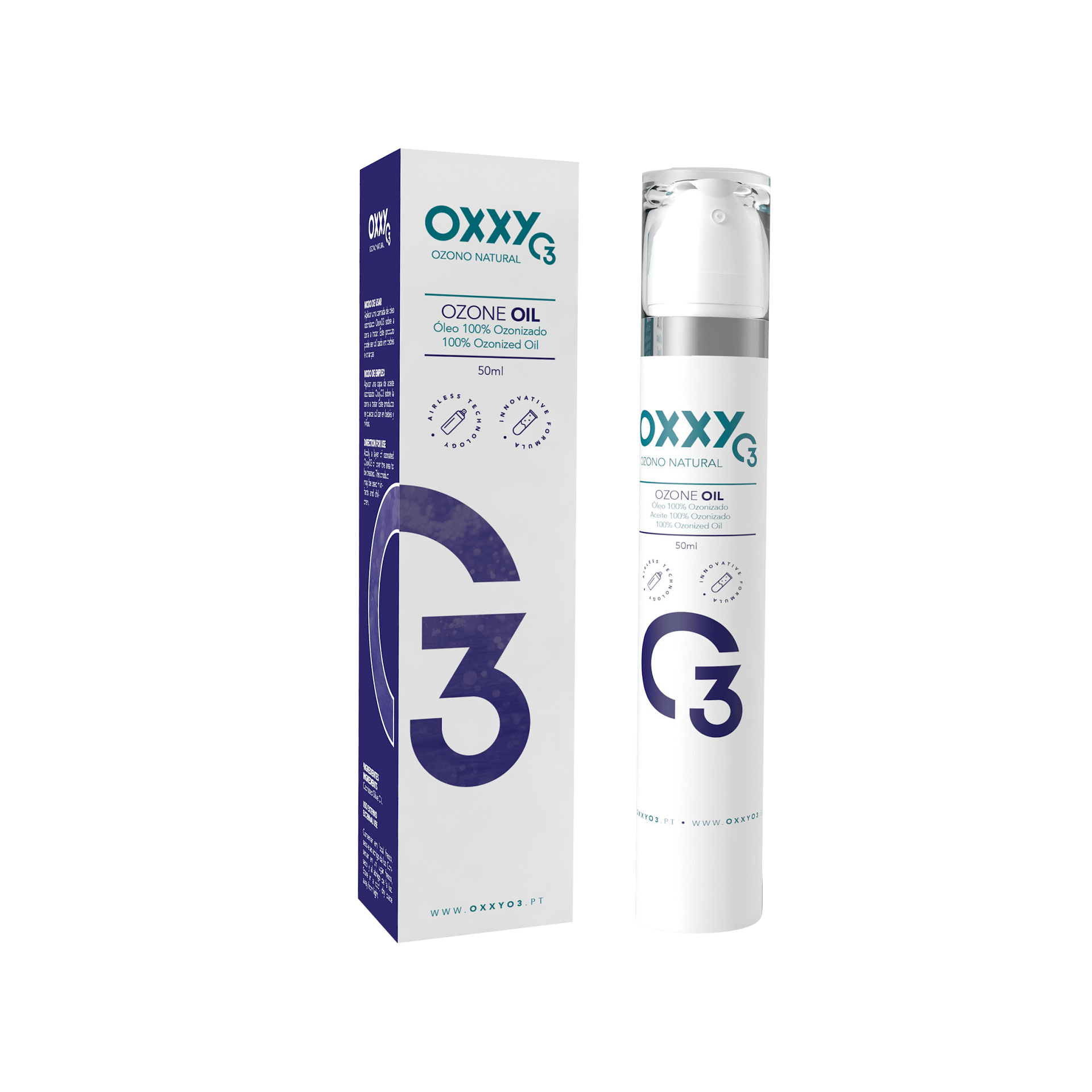 Oxxy Ozone Oil OxxyO3 Cosmética Transtornos Dermatológicos Oxxy Ozone Oil OxxyO3 Cosmética Transtornos Dermatológicos