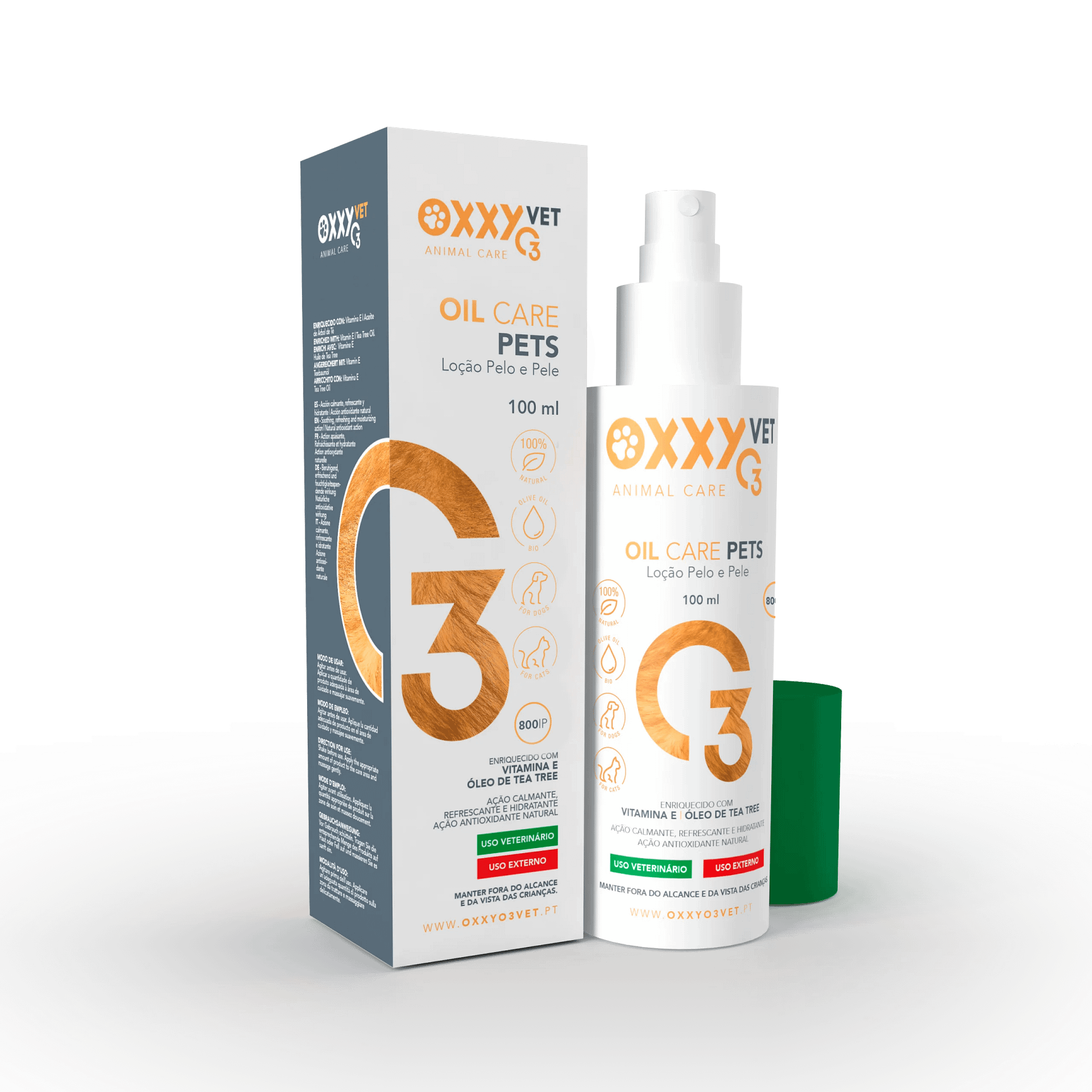 Oil Care Pets Animais de Estimação OxxyO3 Oil Care Pets Animais de Estimação OxxyO3