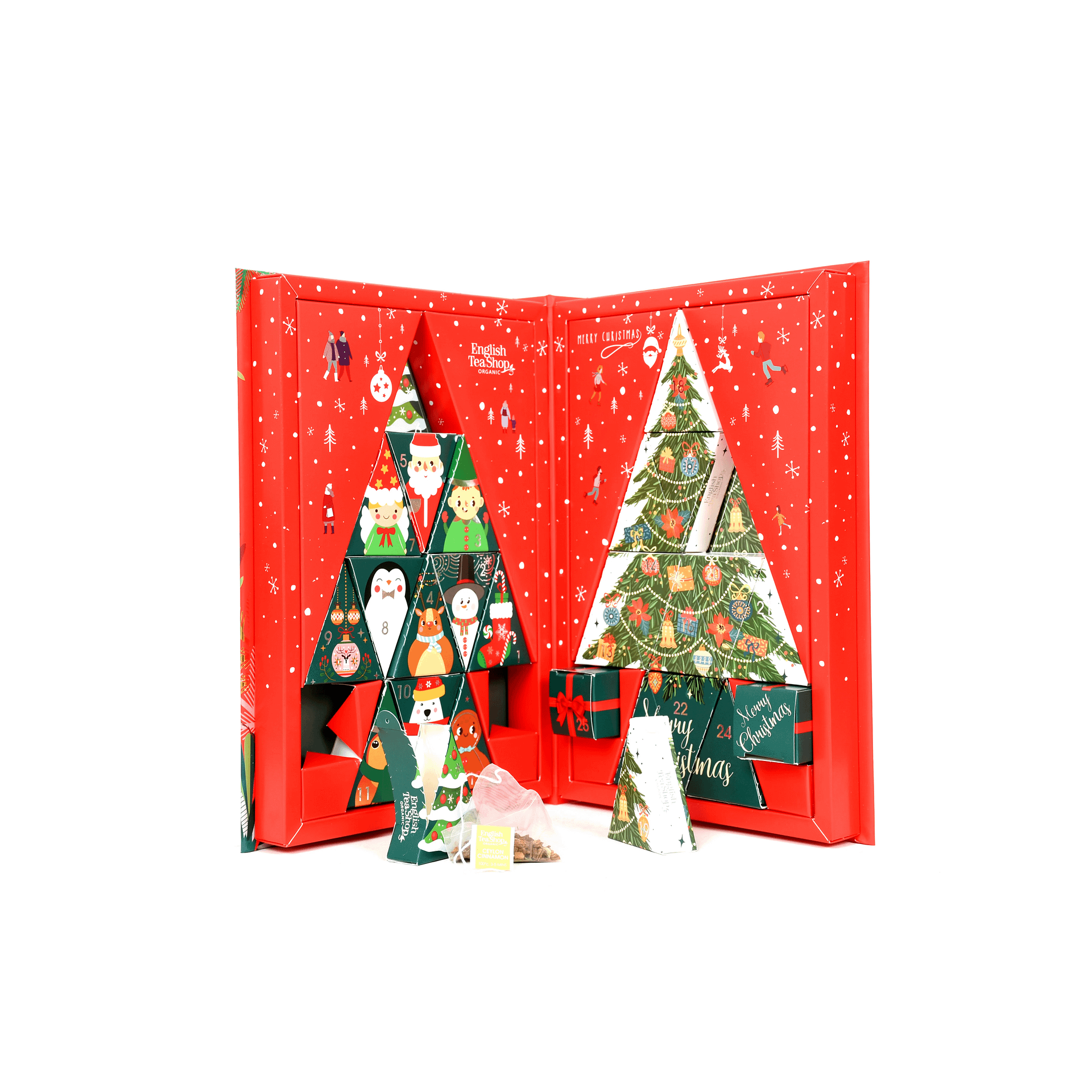 Calendário Advento Tea Book vermelho - Image 4