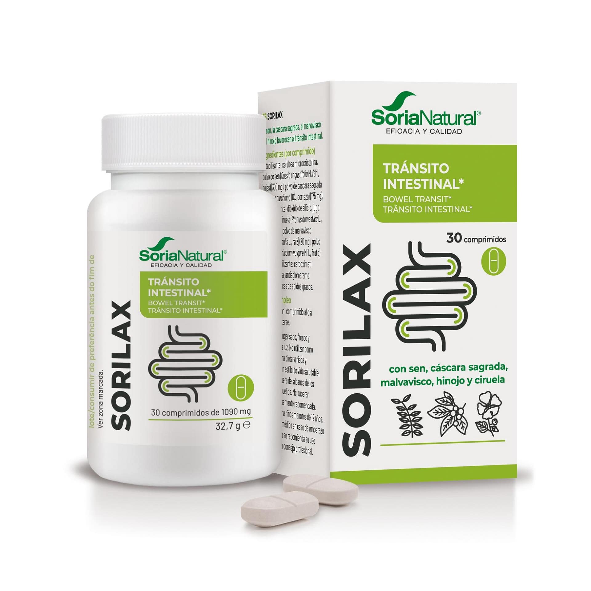 Sorilax Sonia Natural Trânsito Intestinal Intestinos Suplemento